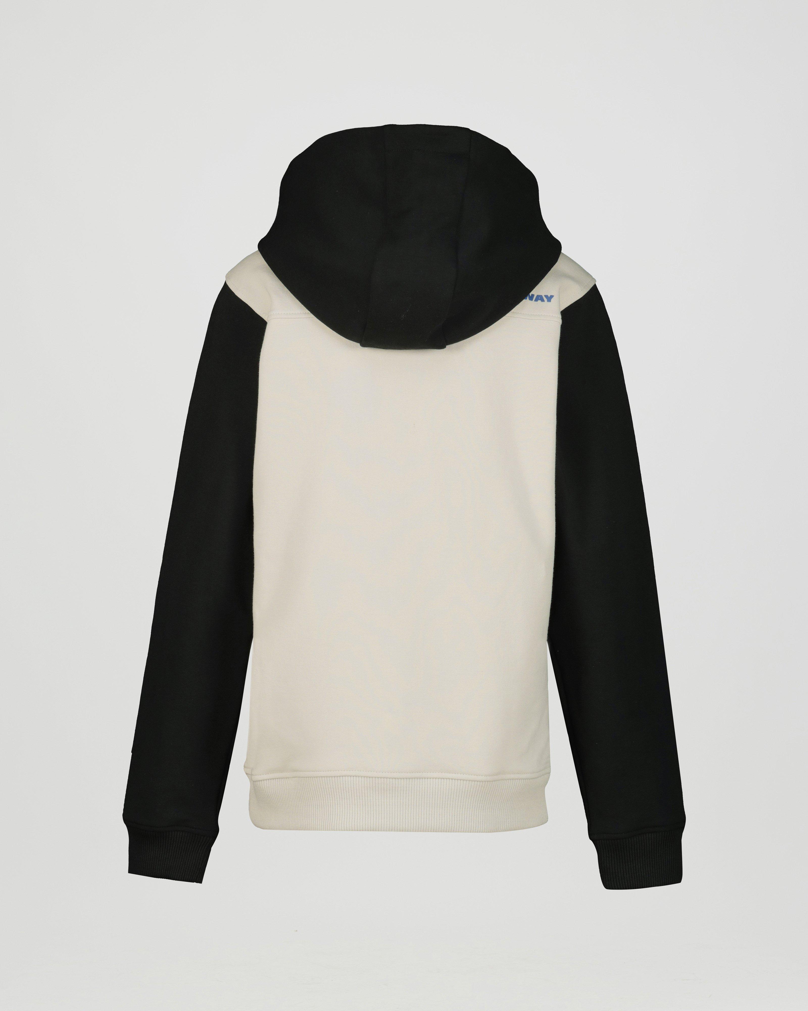 K-Way Youth Lynx Quarter Zip  Hoodie -  Black