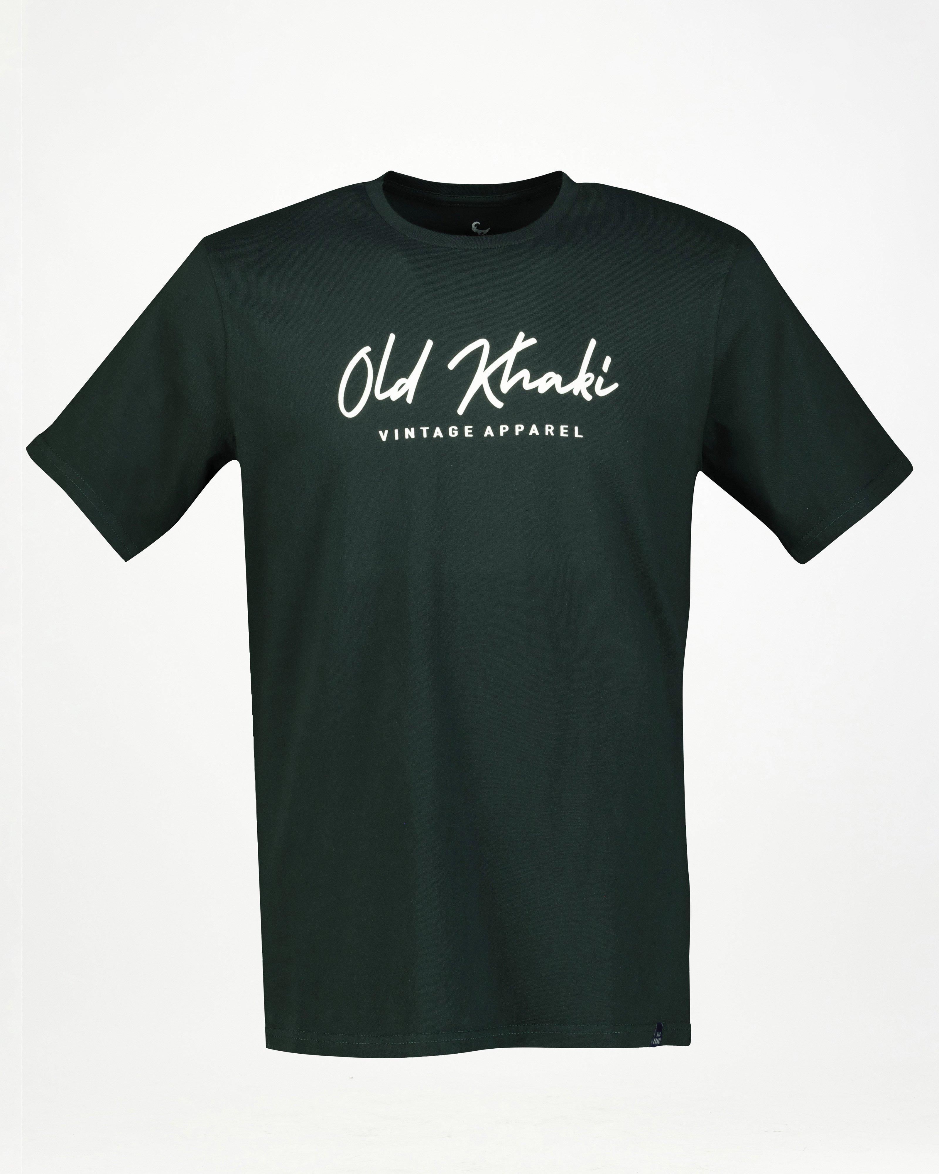 Old Khaki Men’s Luca T-shirt -  Bottle Green