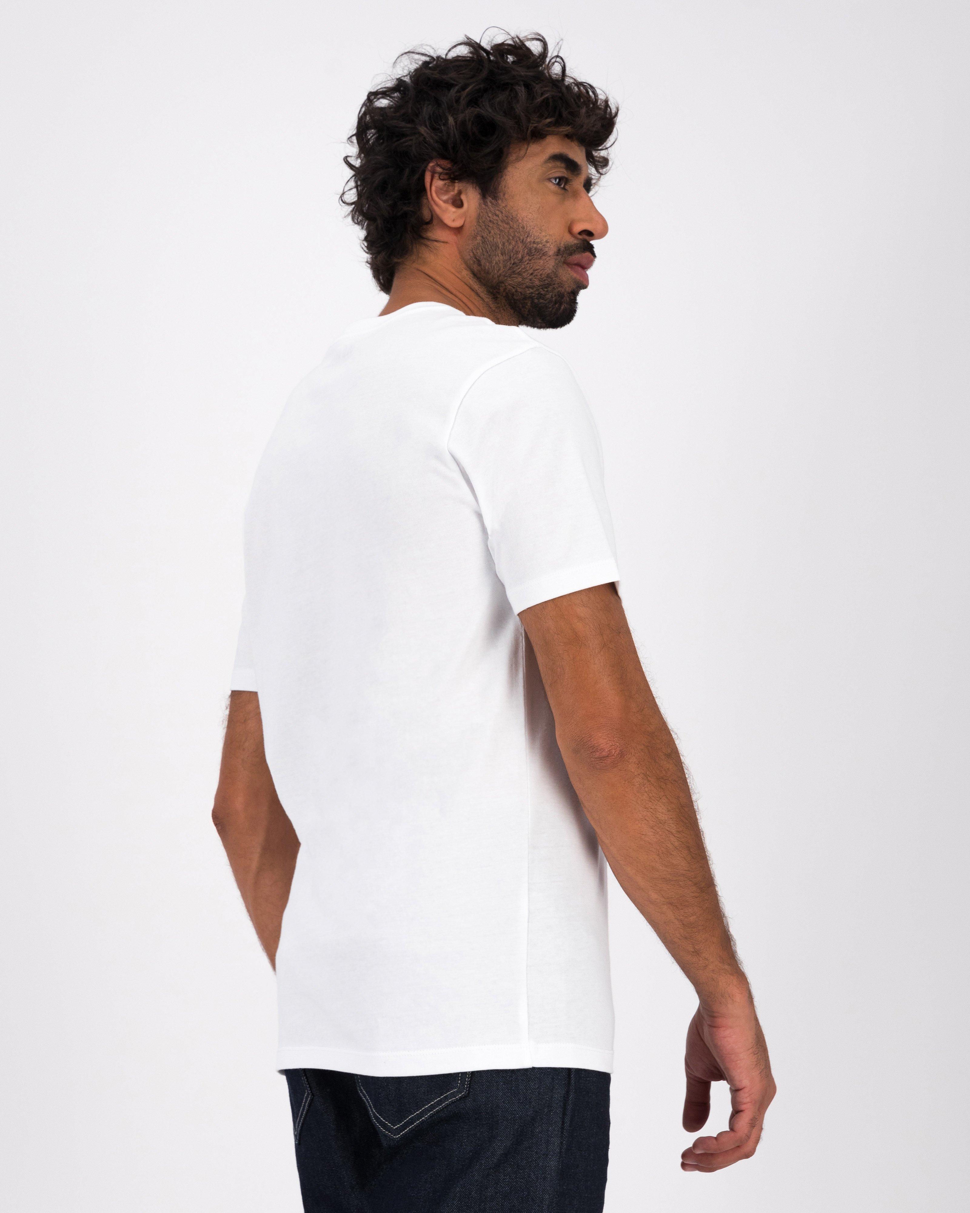 Men’s Amani Standard Fit T-Shirt -  White