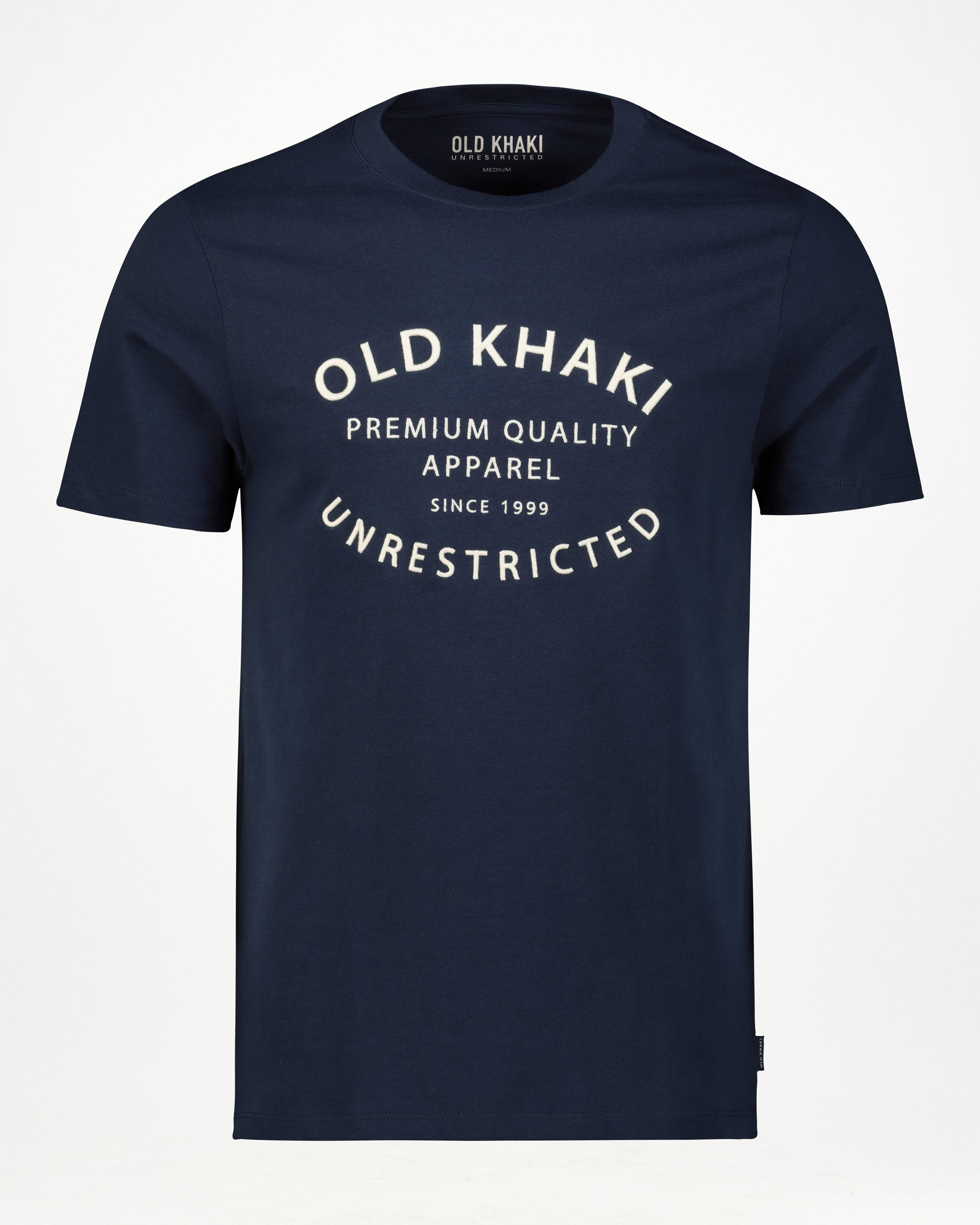 Old Khaki Men’s Maison Cotton T-shirt -  Navy