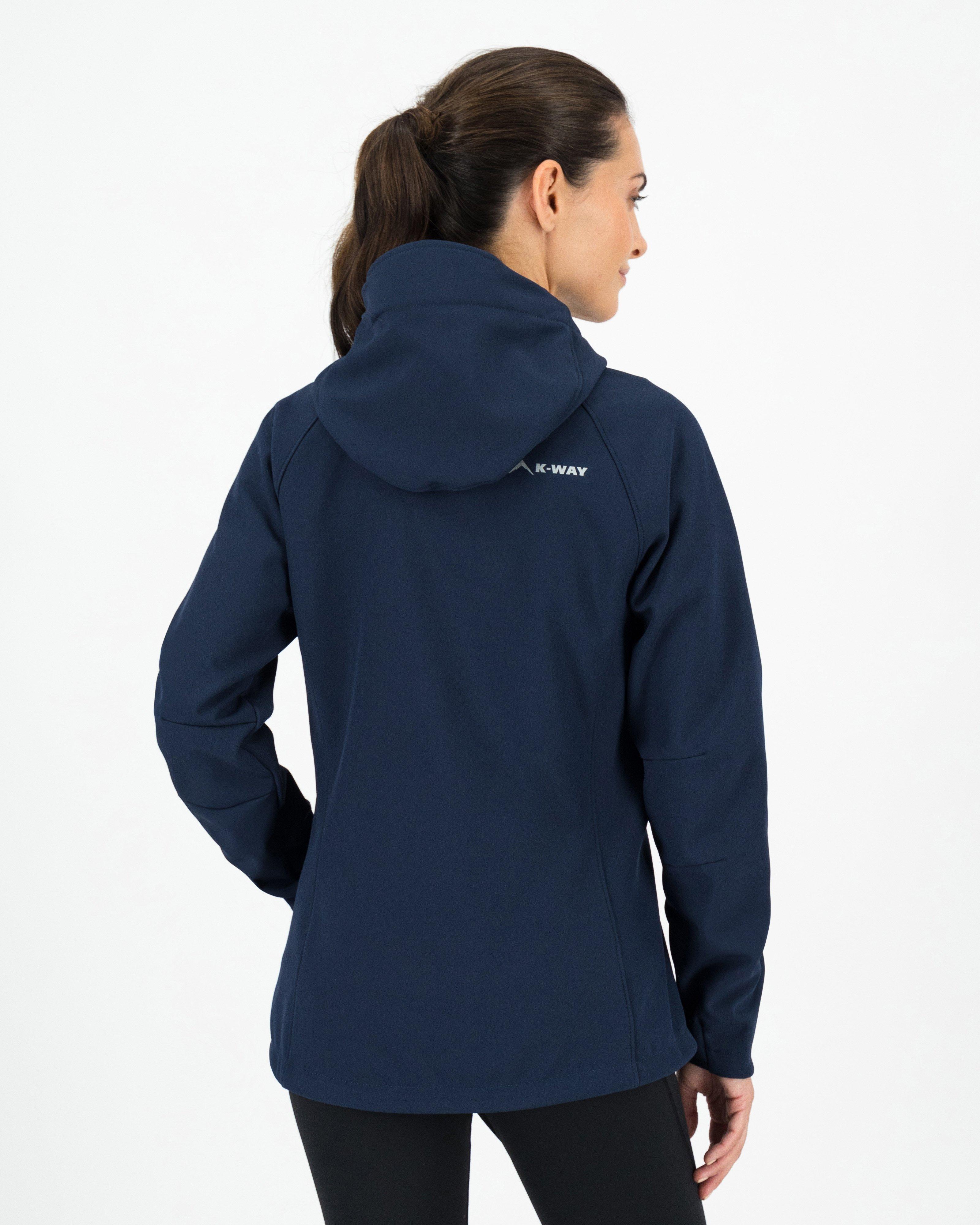 K-Way Women’s Maclear Zip Through Softshell Jacket | Cape Union Mart