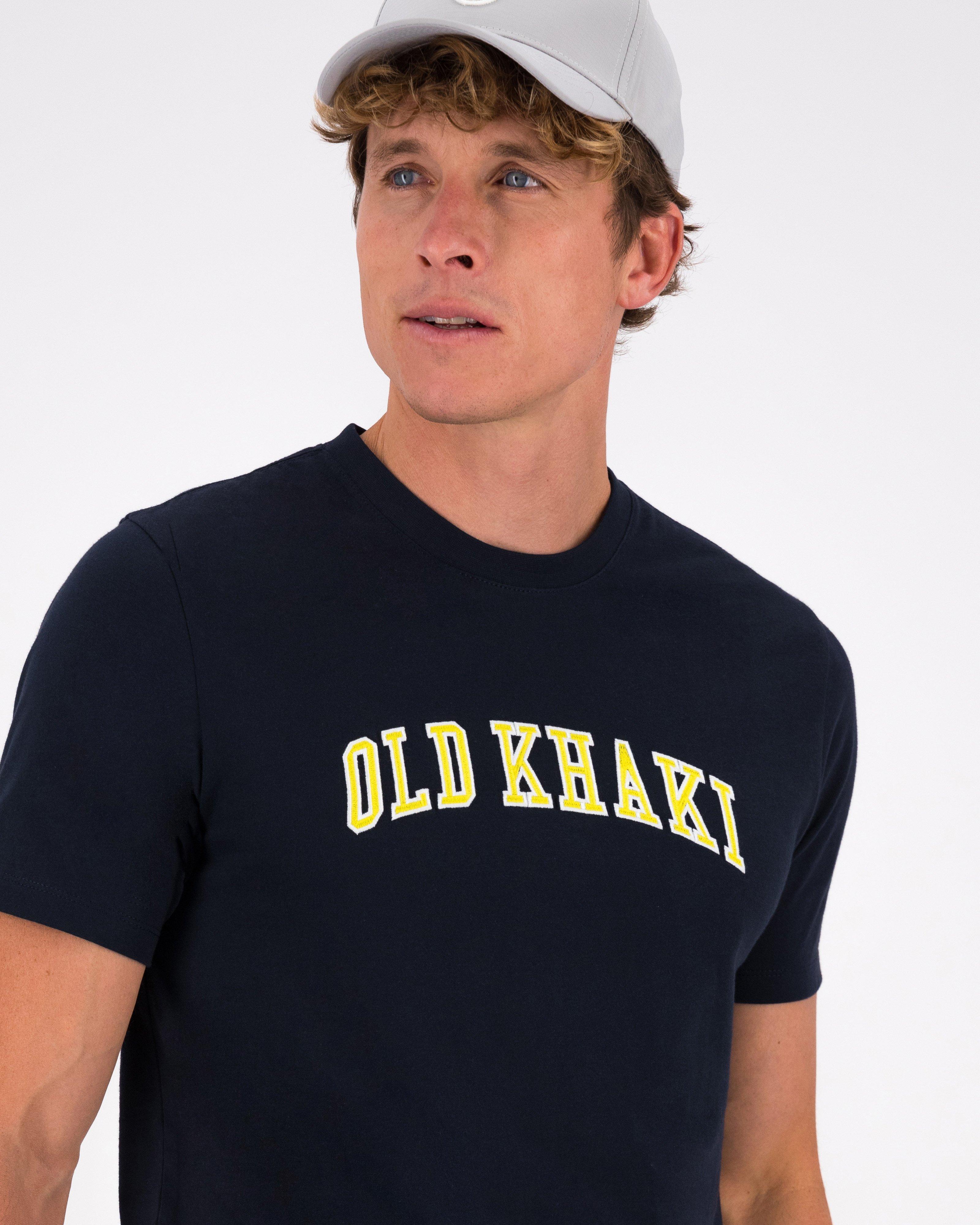 Old Khaki Men’s North Cotton T-shirt -  Navy