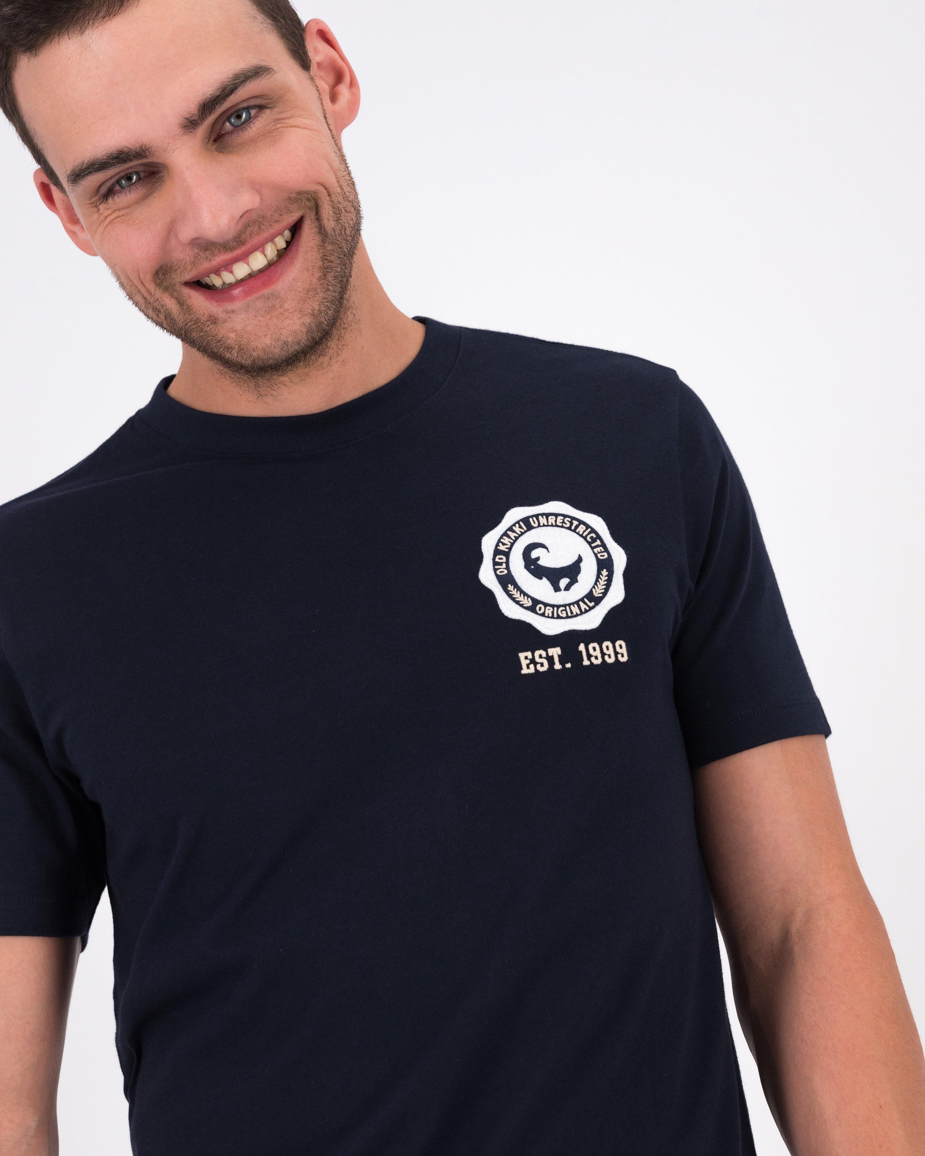Men’s Kaygee Standard Fit T-Shirt -  Navy