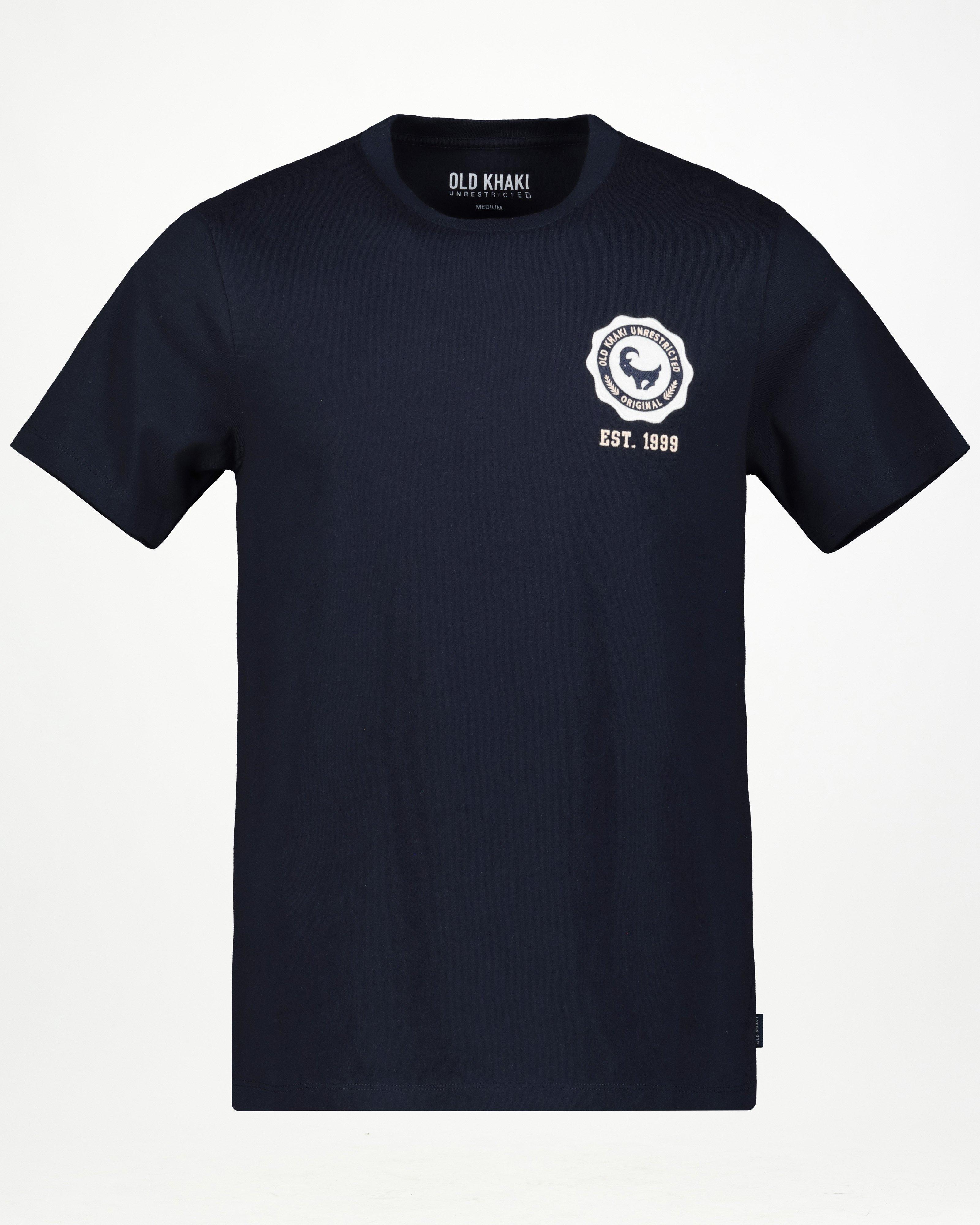 Men’s Kaygee Standard Fit T-Shirt -  Navy