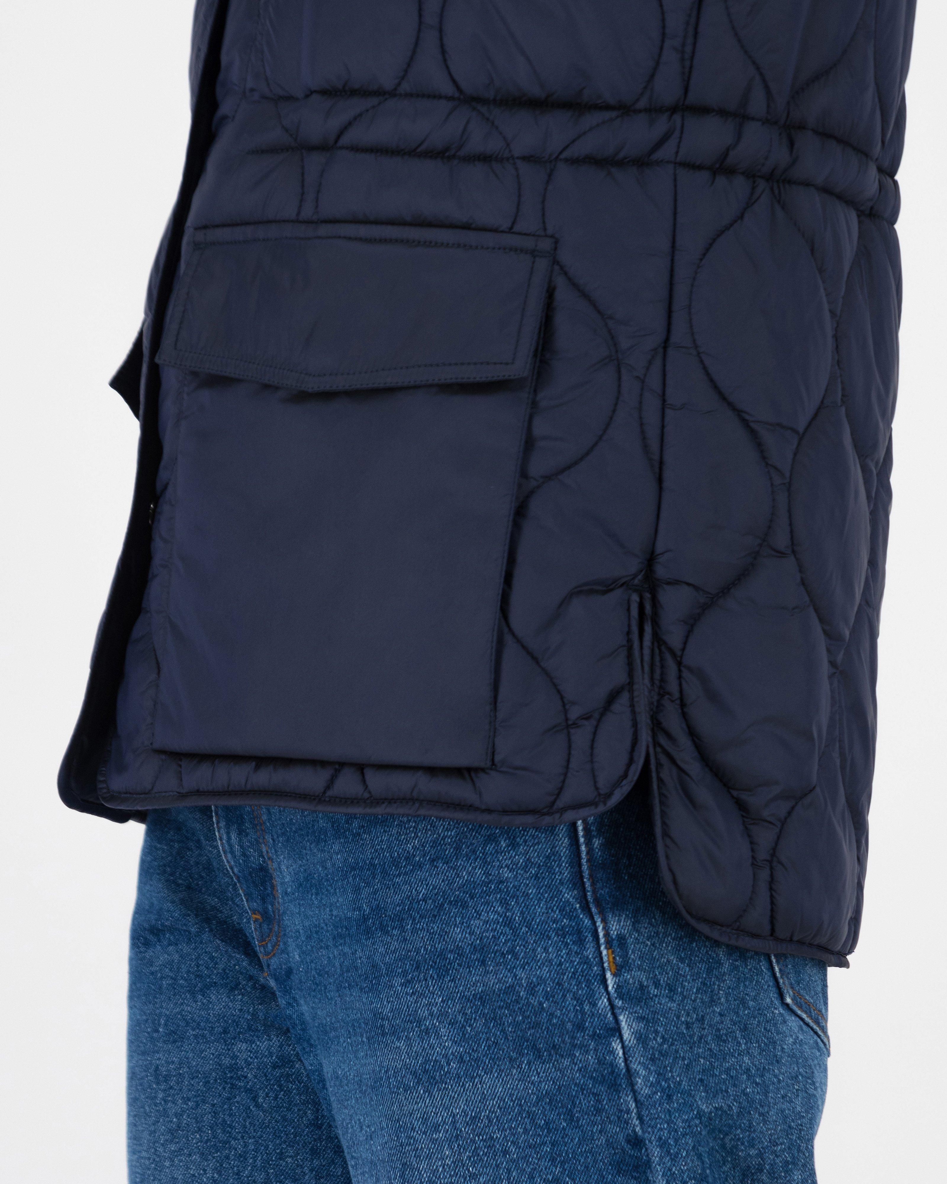 Sienna Quilted Gilet -  Blue