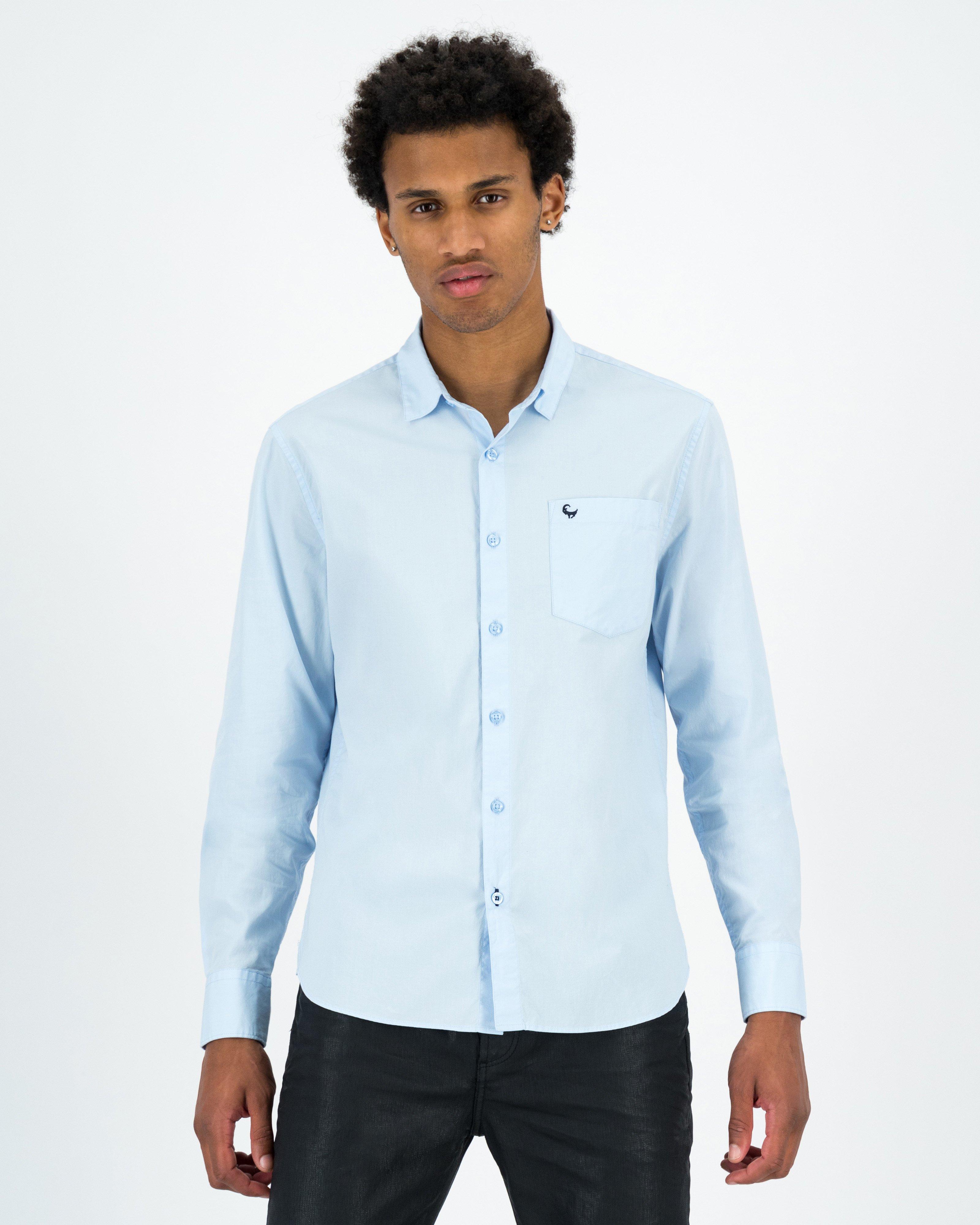 Old Khaki Men’s Andi Stripe Shirt -  Blue