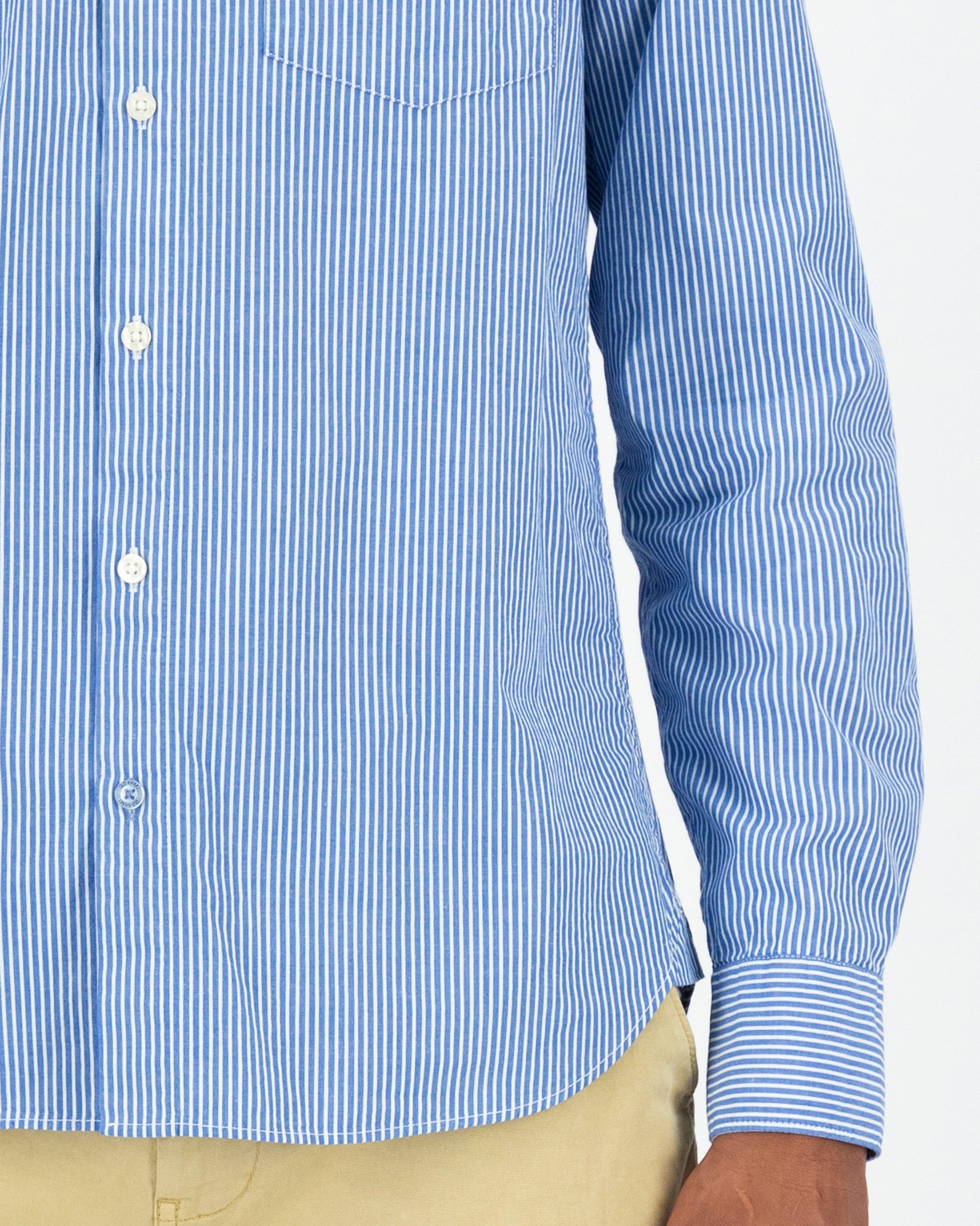 Old Khaki Men’s Andi Stripe Shirt -  Blue