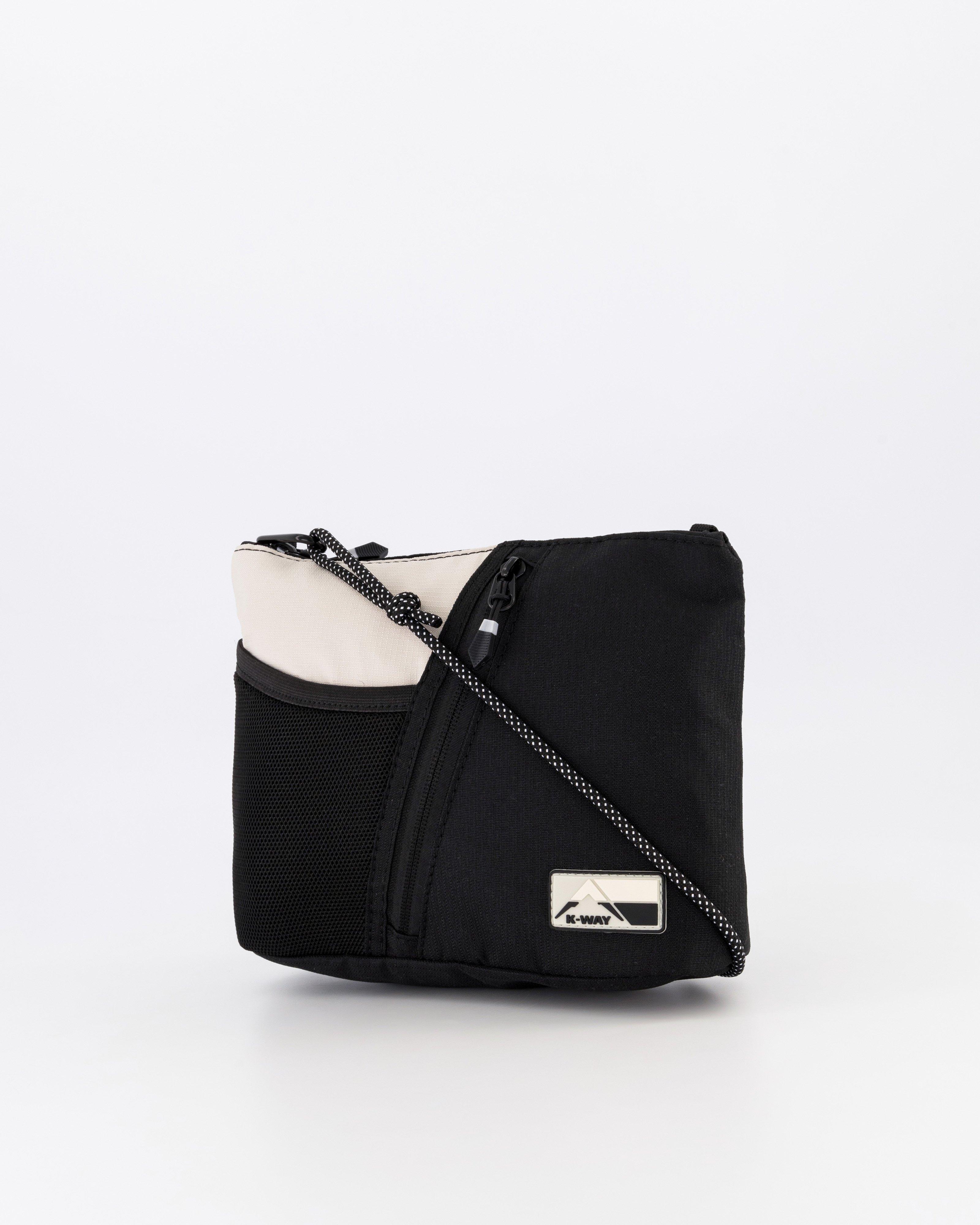 K-Way MMXXI Cyber Crossbody Bag -  Black