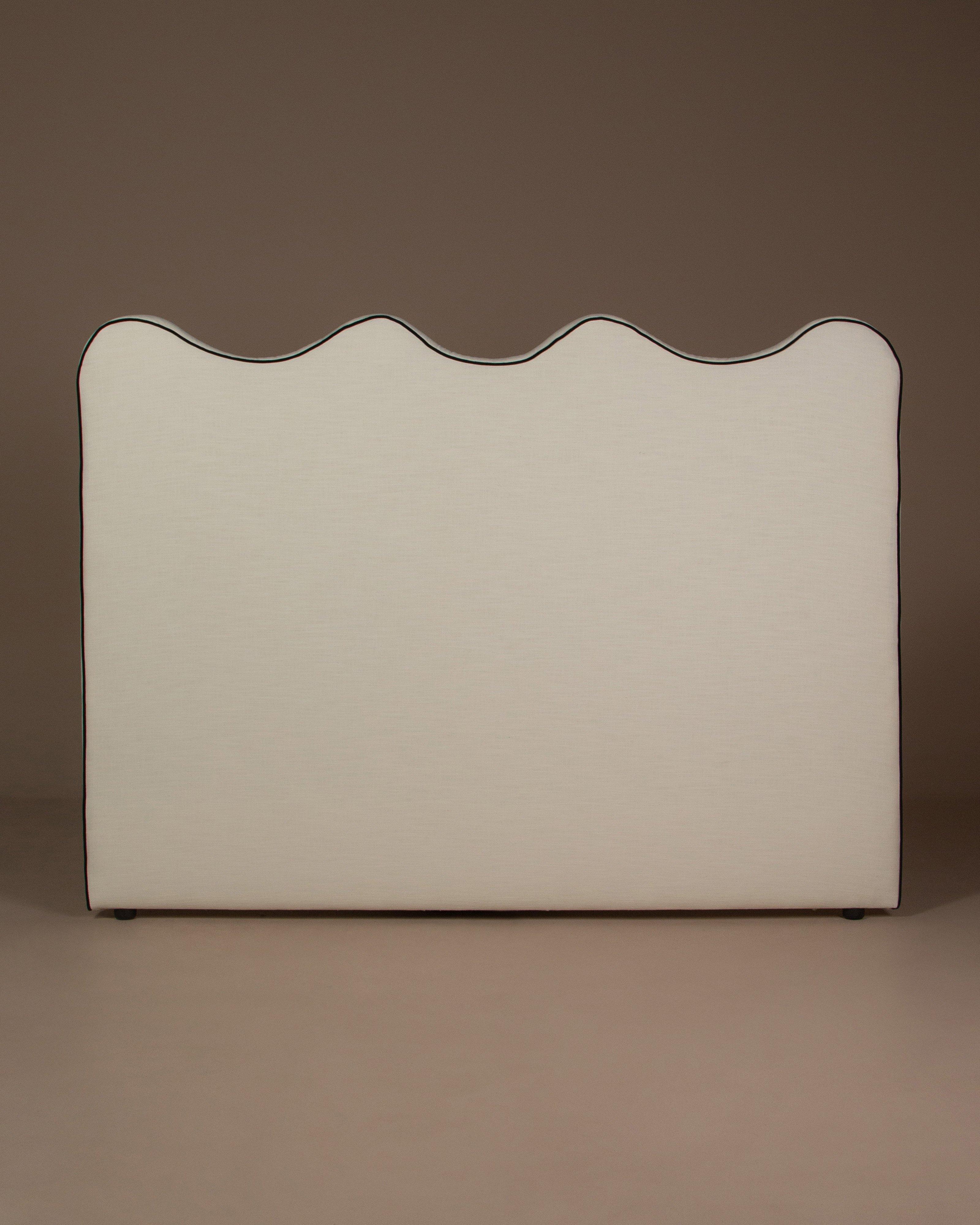 Riley Queen Headboard -  Milk