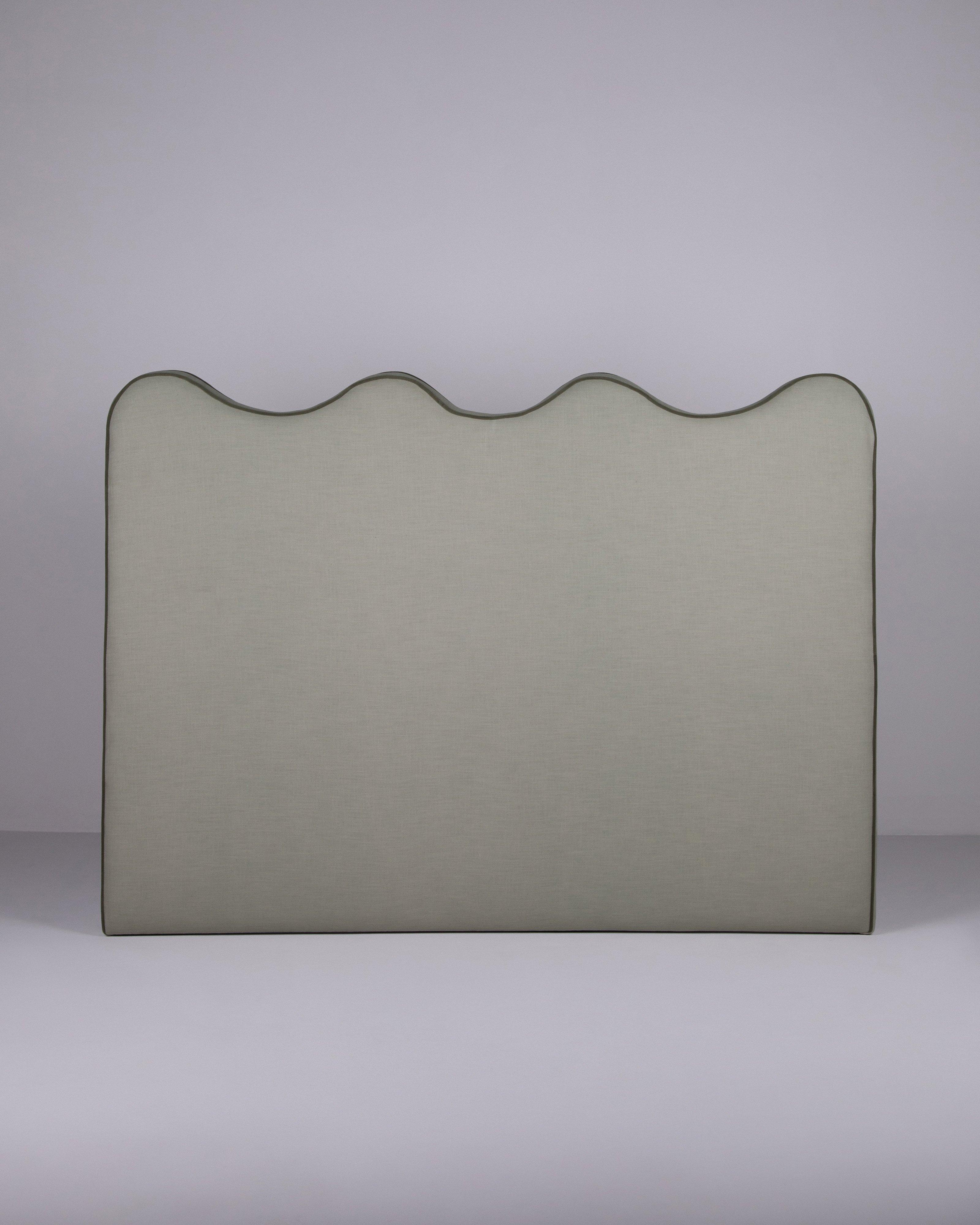 Riley King Headboard -  Green