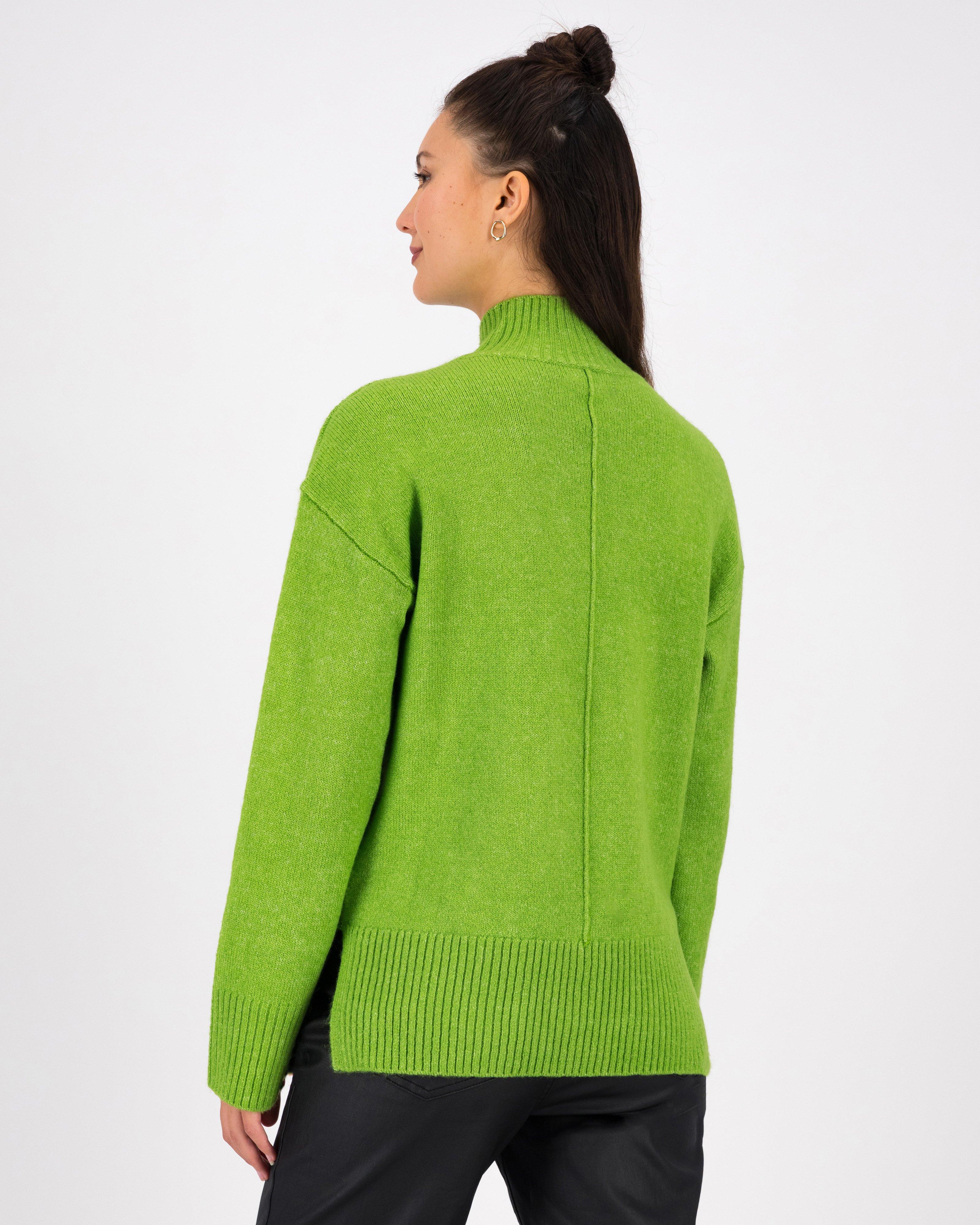 Women’s Rossi Turtleneck Jumper -  Green