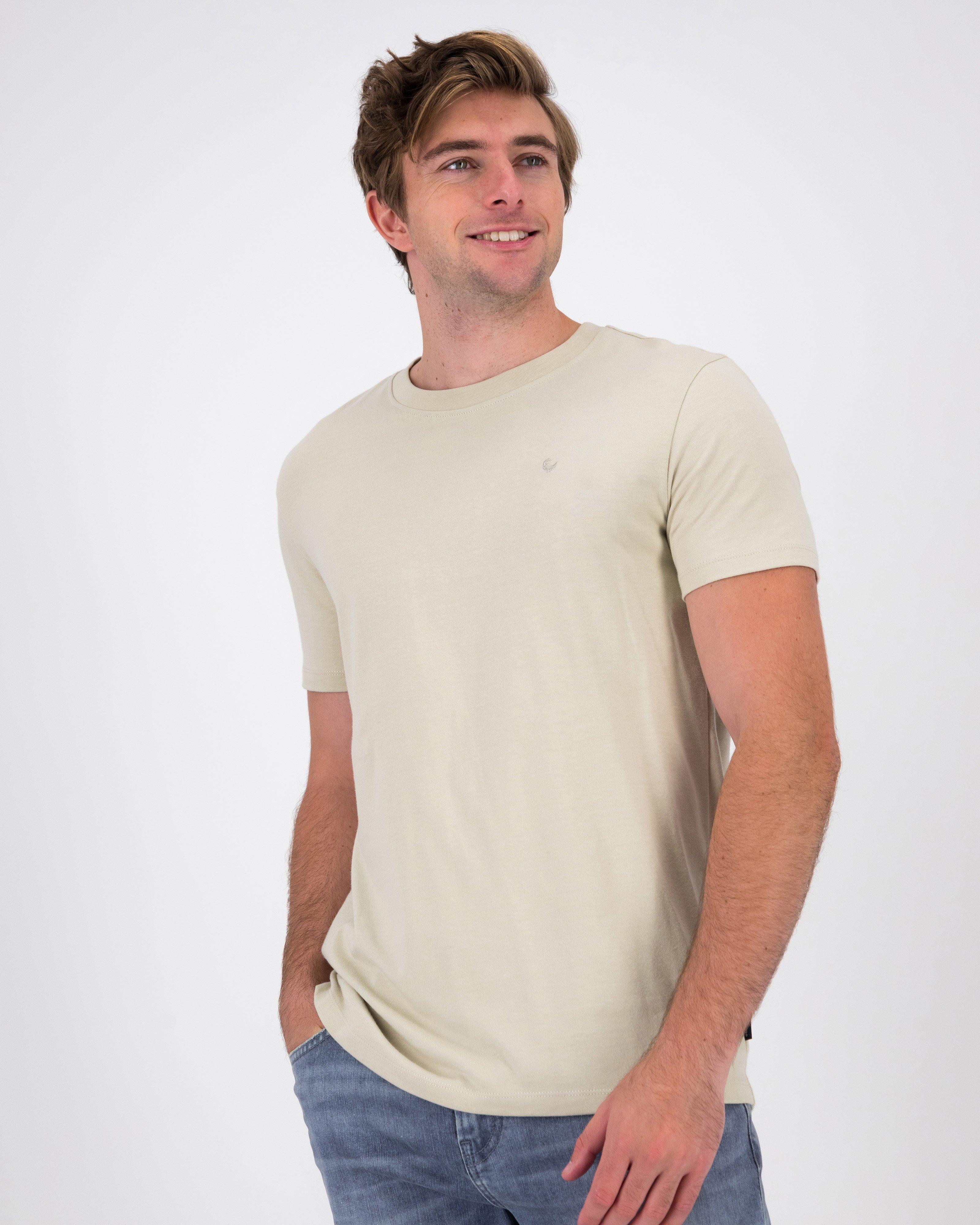 Men’s Nick Standard Fit T-Shirt -  Stone