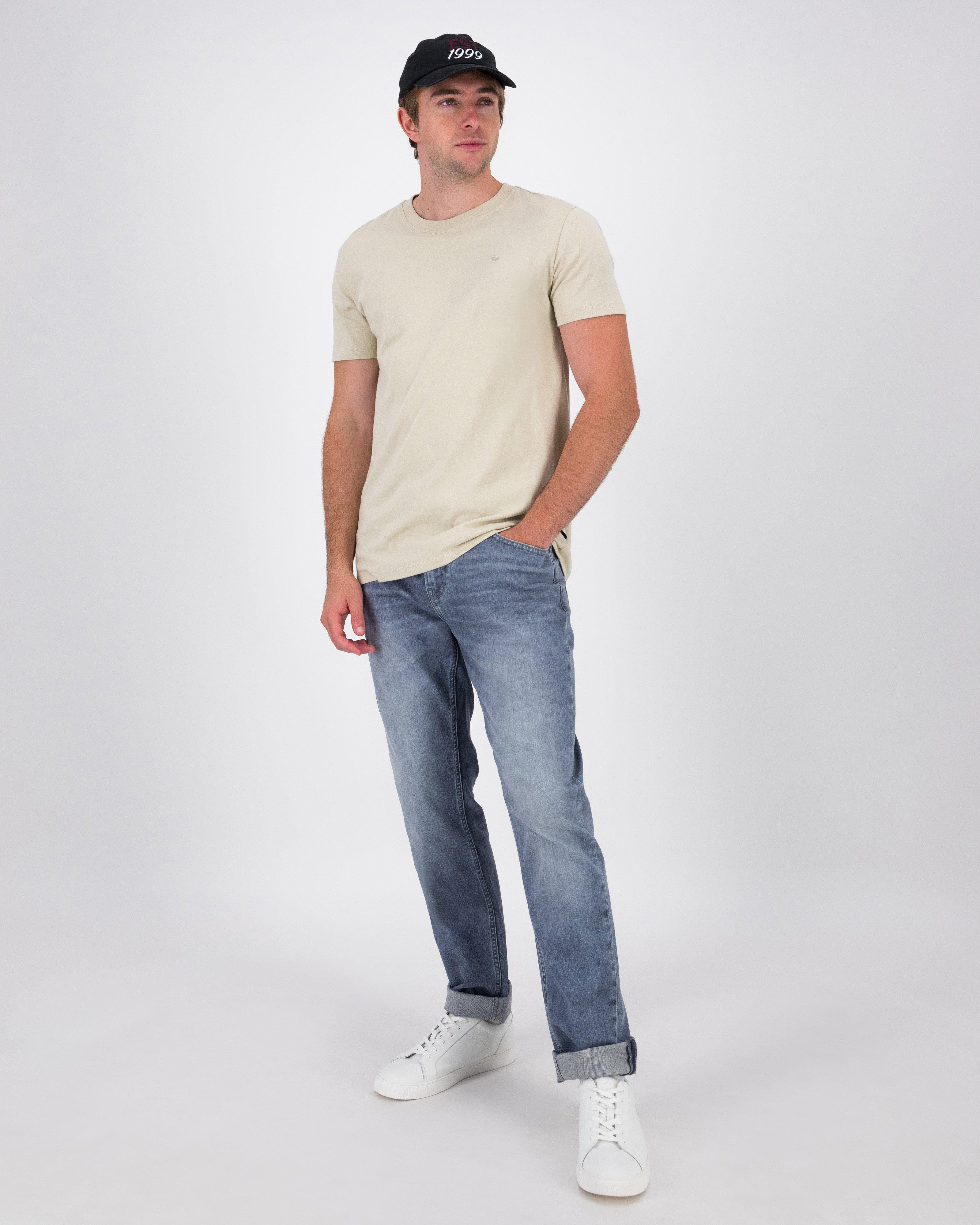 Men’s Nick Standard Fit T-Shirt -  Stone