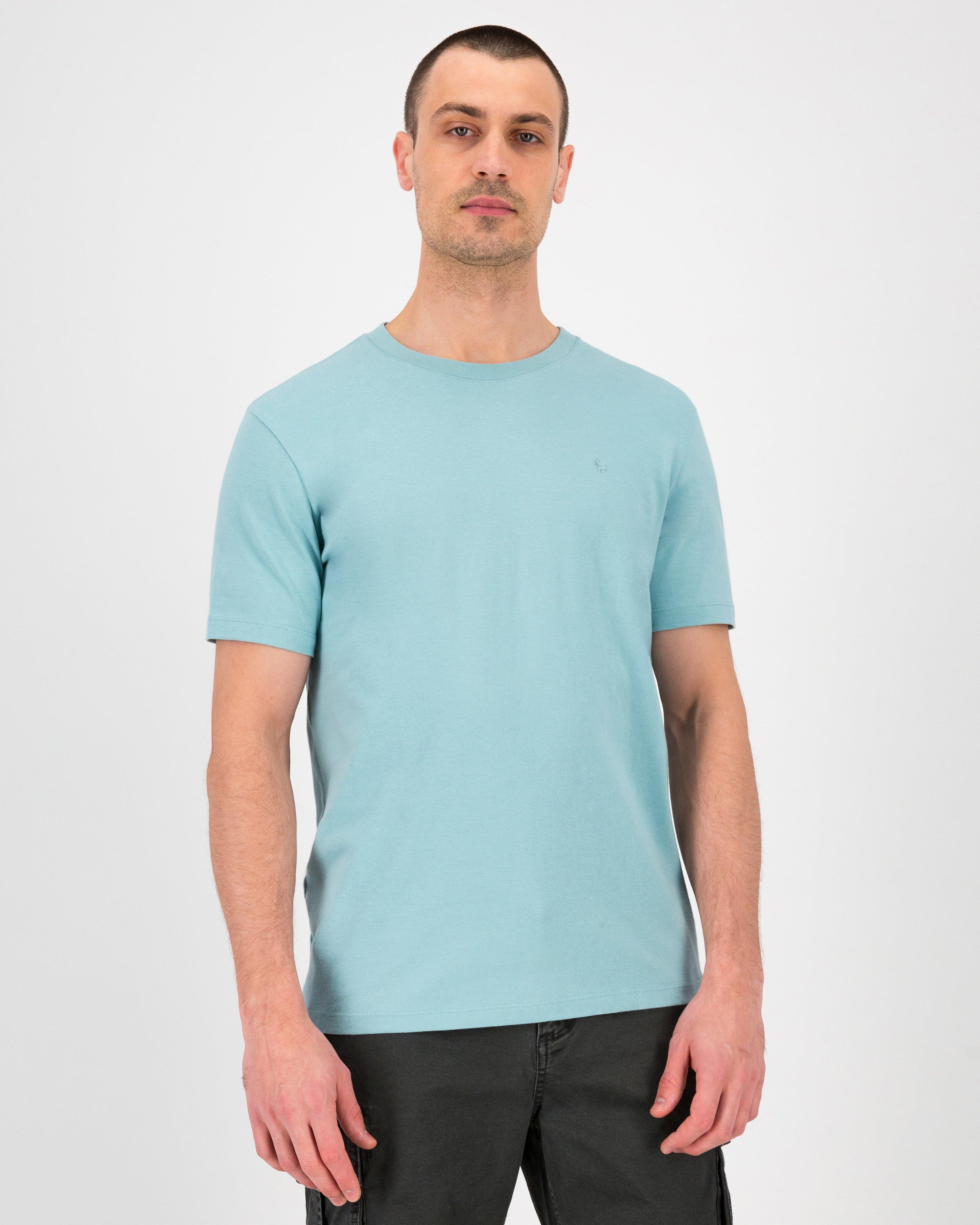 Men’s Nick Standard Fit T-Shirt -  Duck-egg