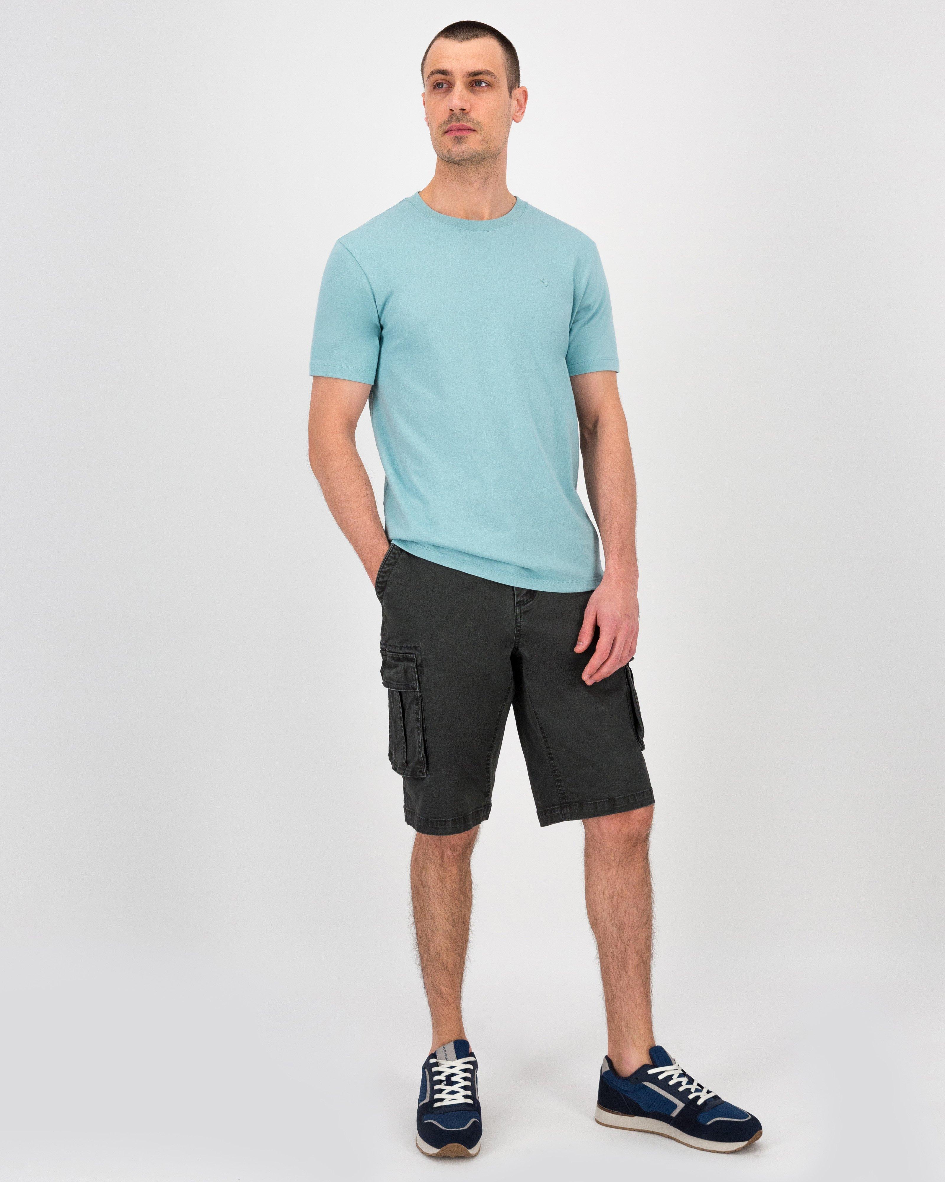 Men’s Nick Standard Fit T-Shirt -  Duck-egg