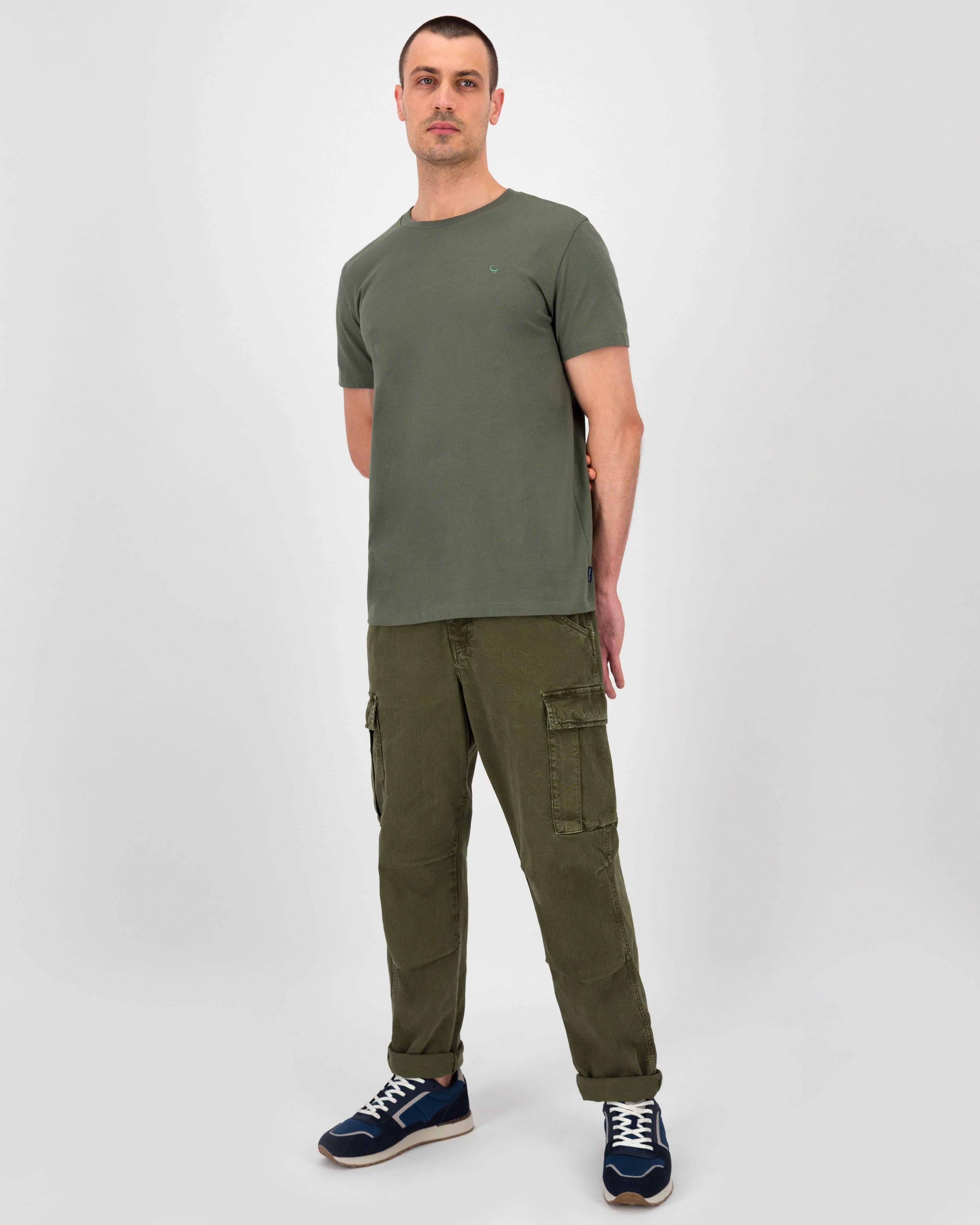 Men’s Nick Standard Fit T-Shirt -  Light Olive