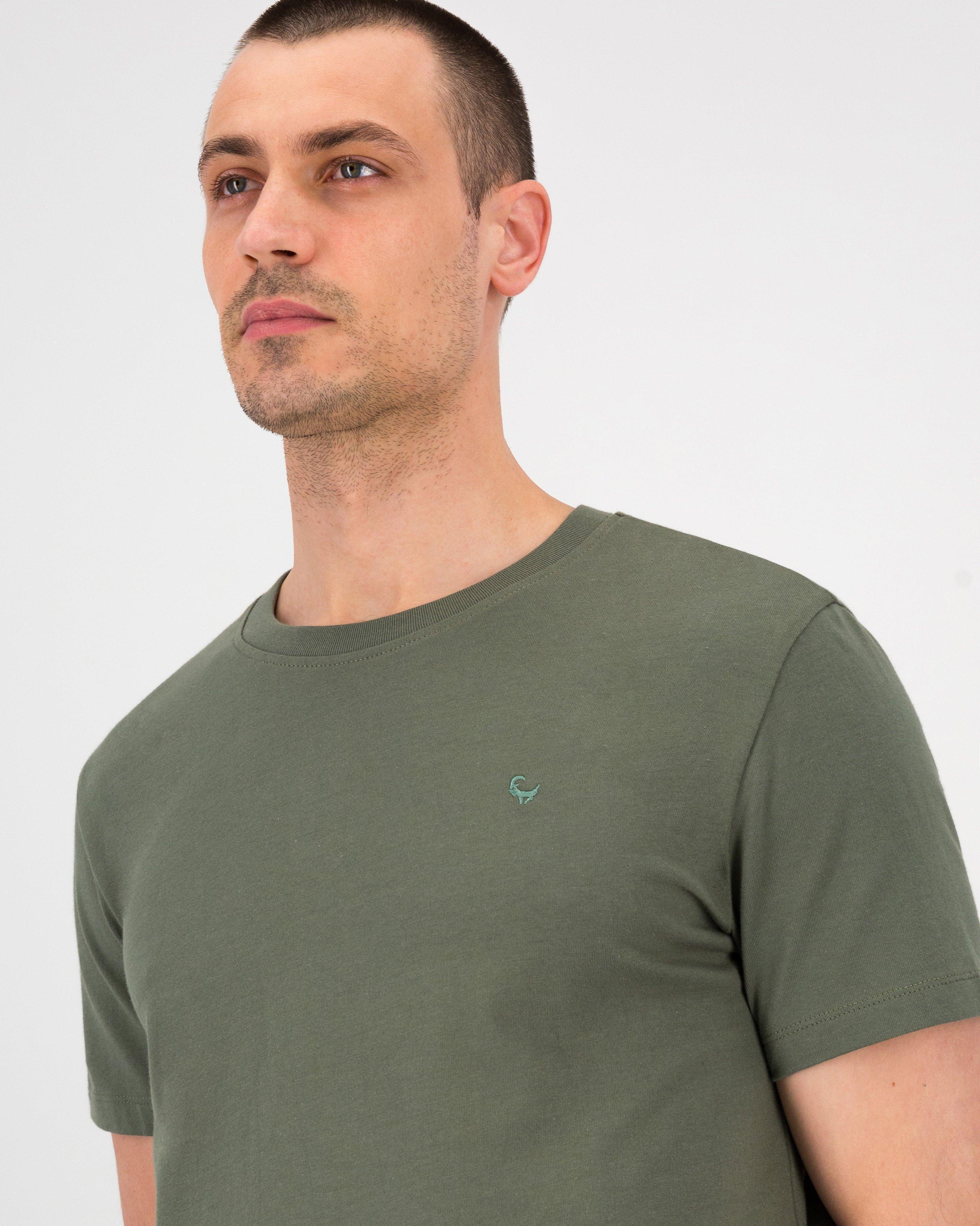 Men’s Nick Standard Fit T-Shirt -  Light Olive