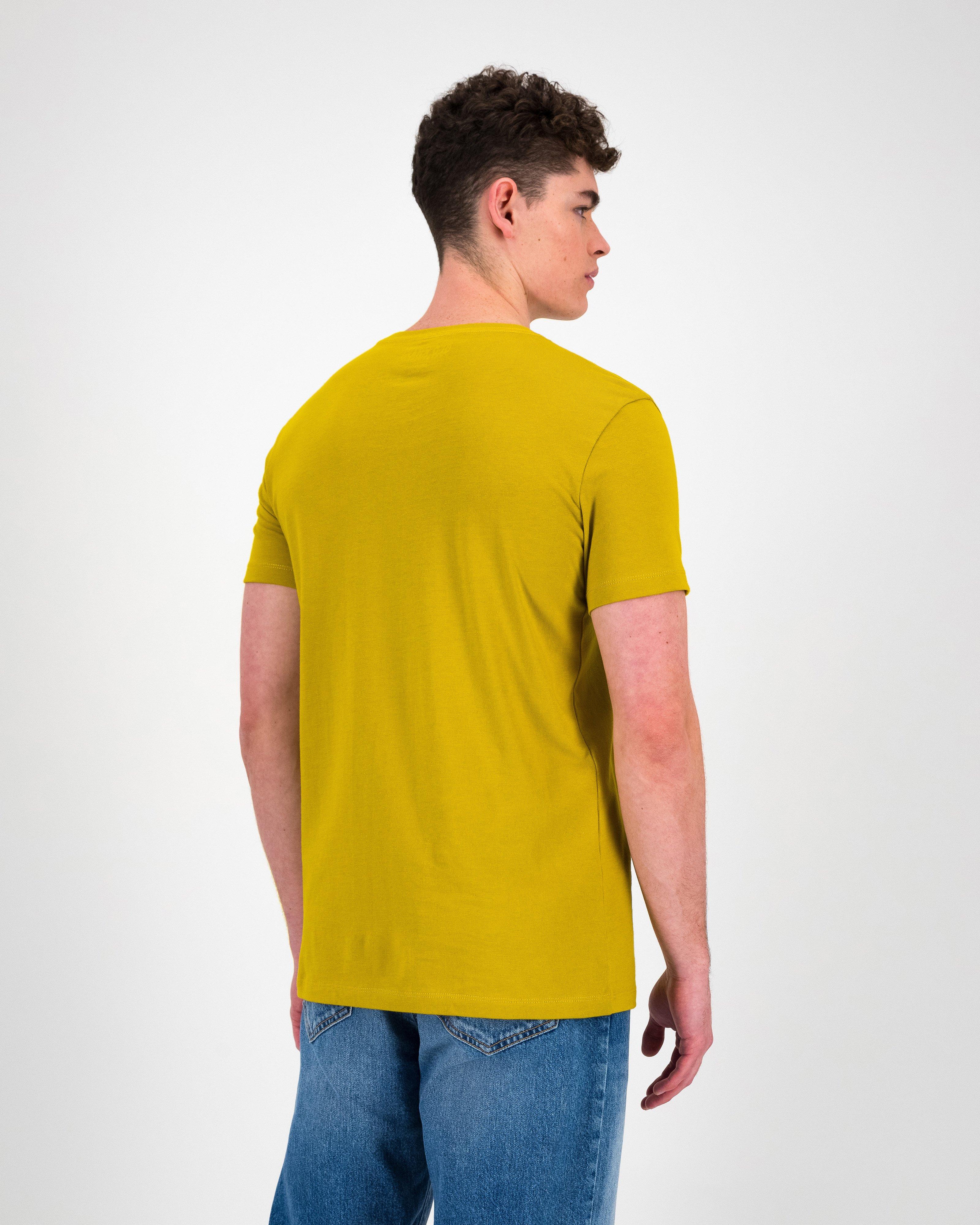 Men’s Nick Standard Fit T-Shirt -  Yellow