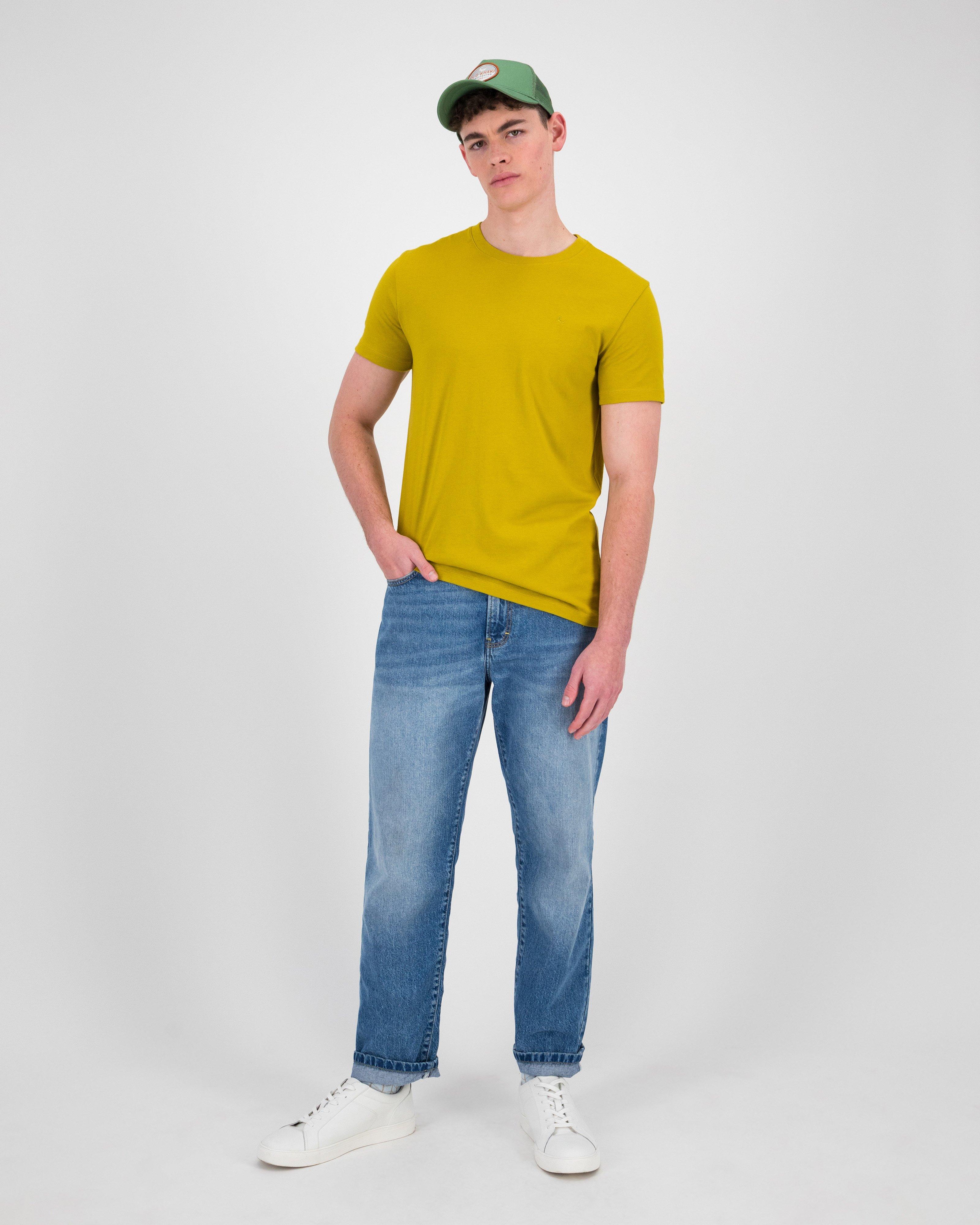 Men’s Nick Standard Fit T-Shirt -  Yellow