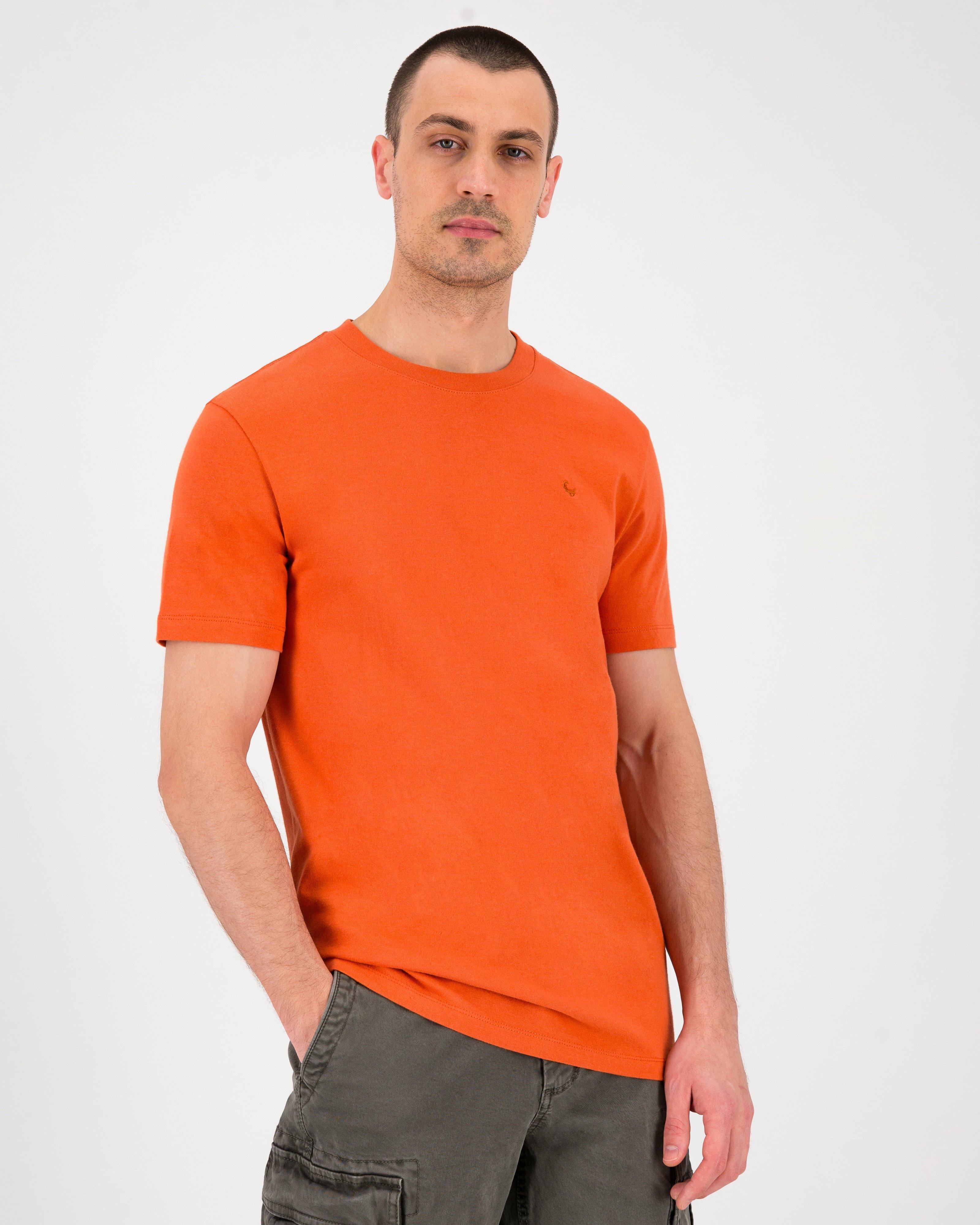 Men’s Nick Standard Fit T-Shirt -  Orange