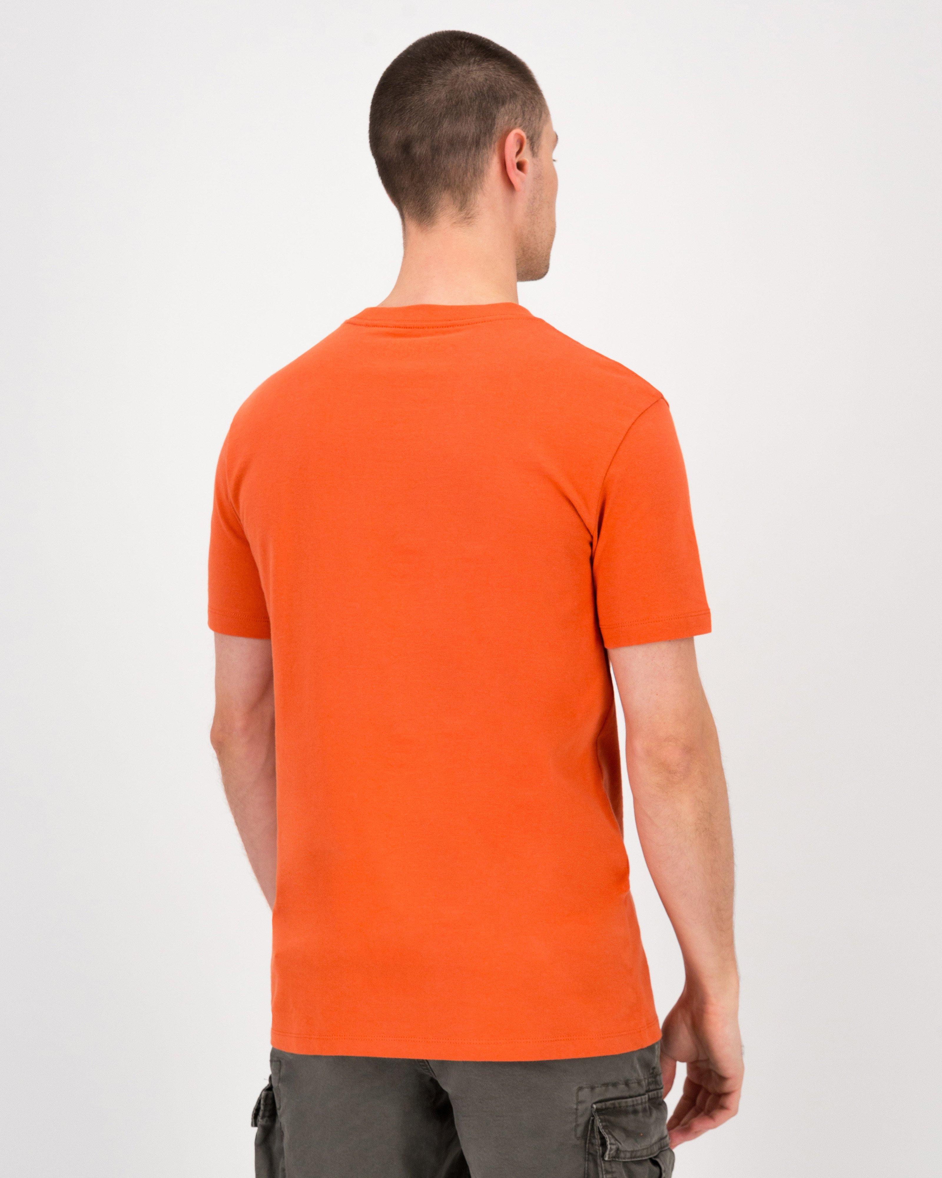 Men’s Nick Standard Fit T-Shirt -  Orange