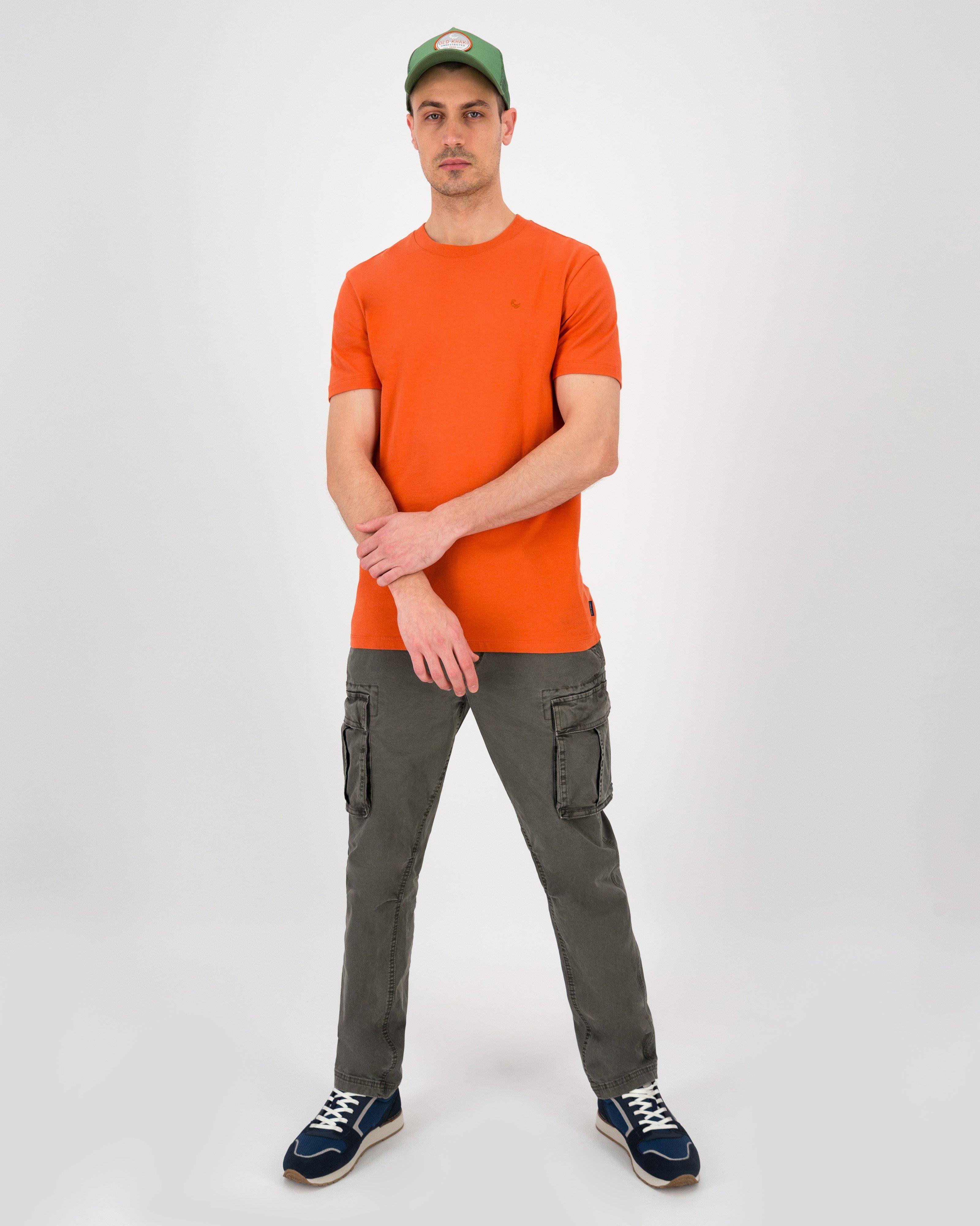 Men’s Nick Standard Fit T-Shirt -  Orange