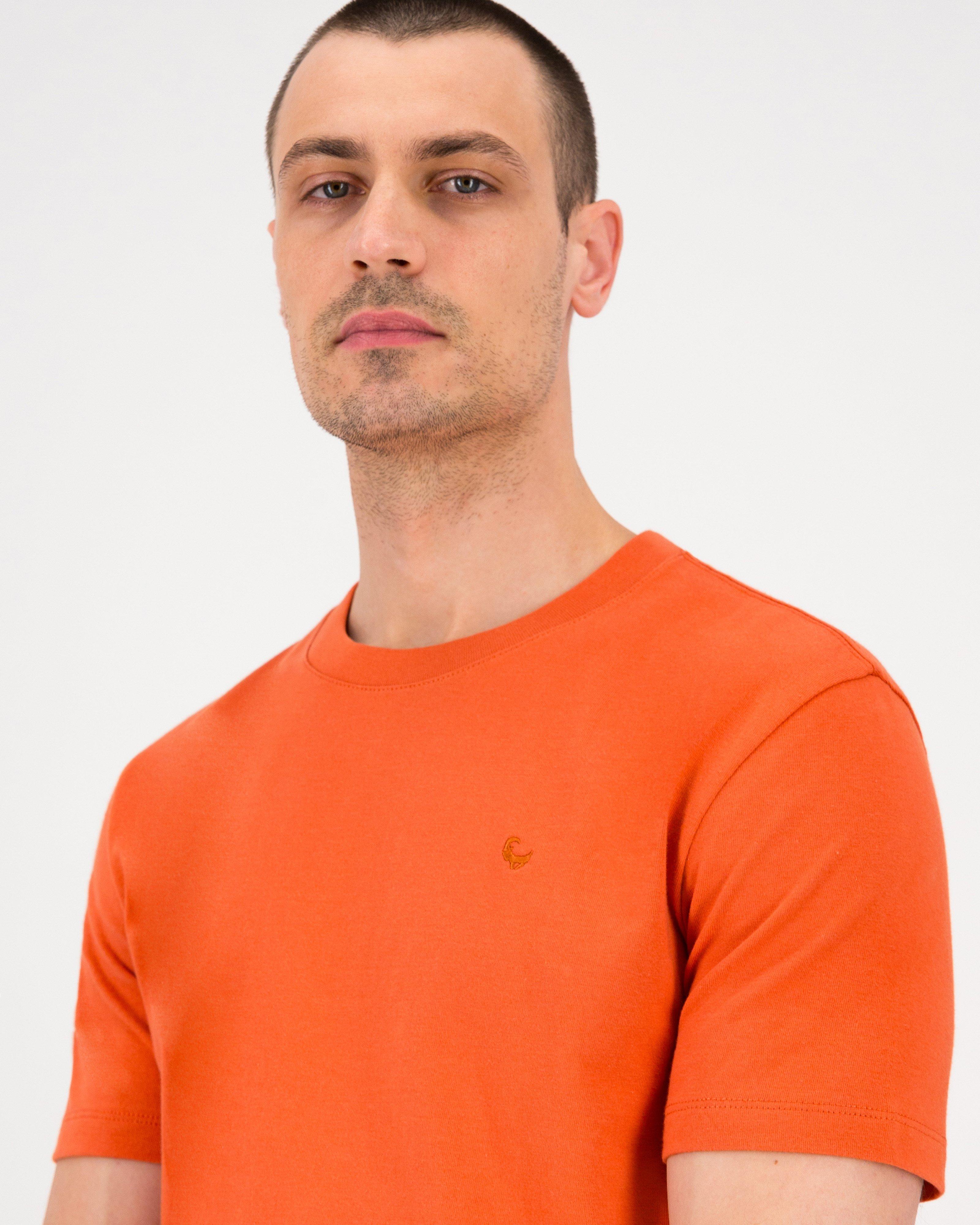 Men’s Nick Standard Fit T-Shirt -  Orange