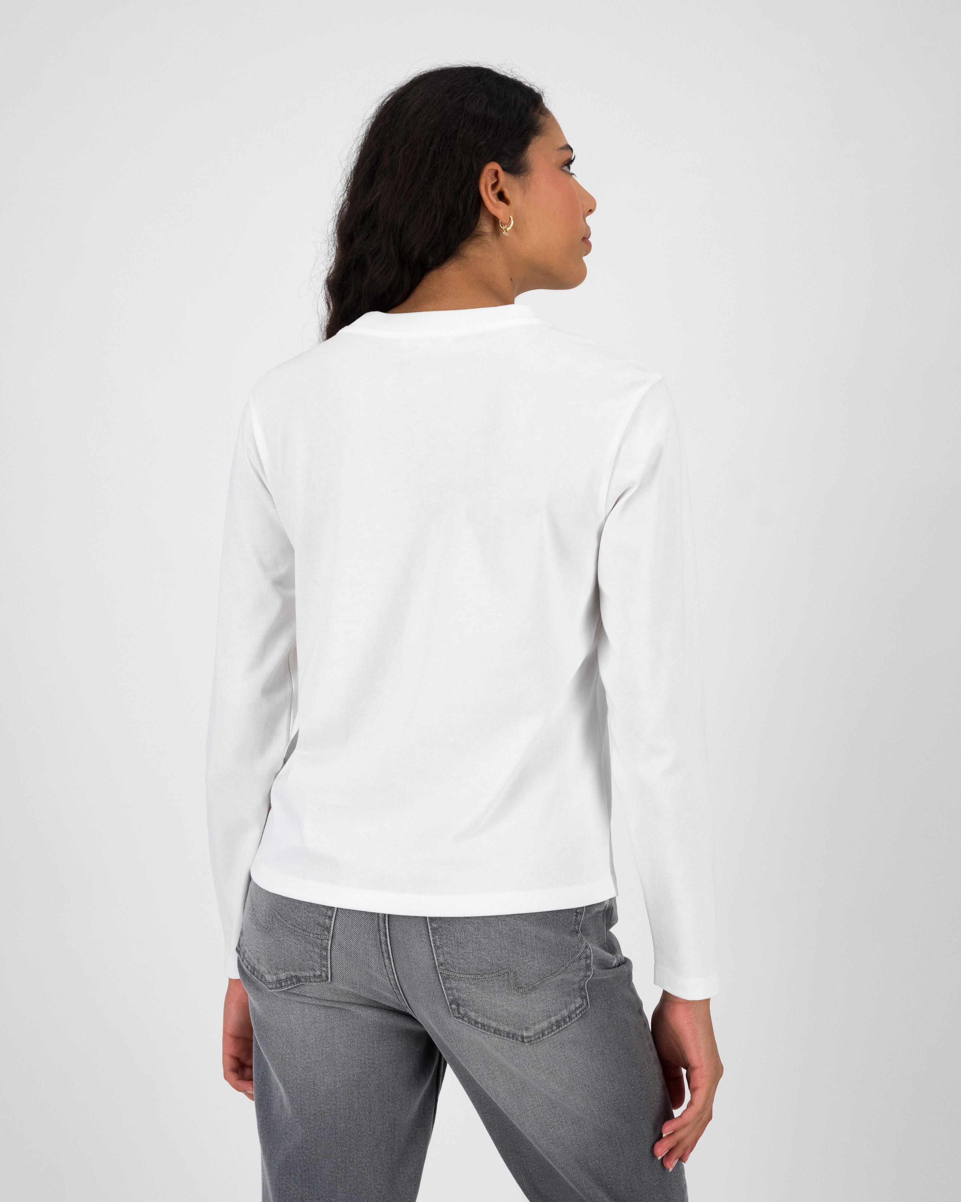 Women’s Zandi Long Sleeve Knit Top -  White