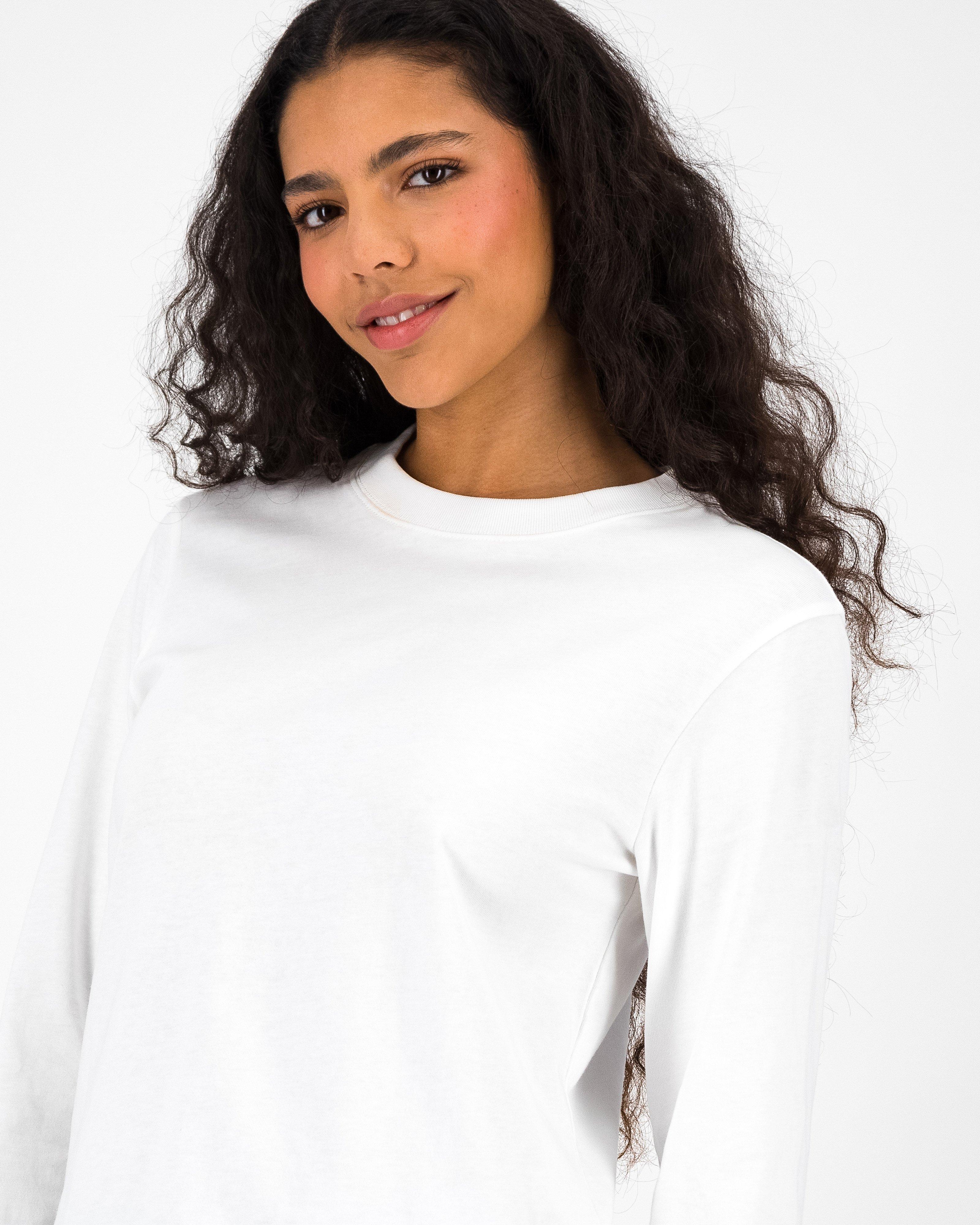 Women’s Zandi Long Sleeve Knit Top -  White