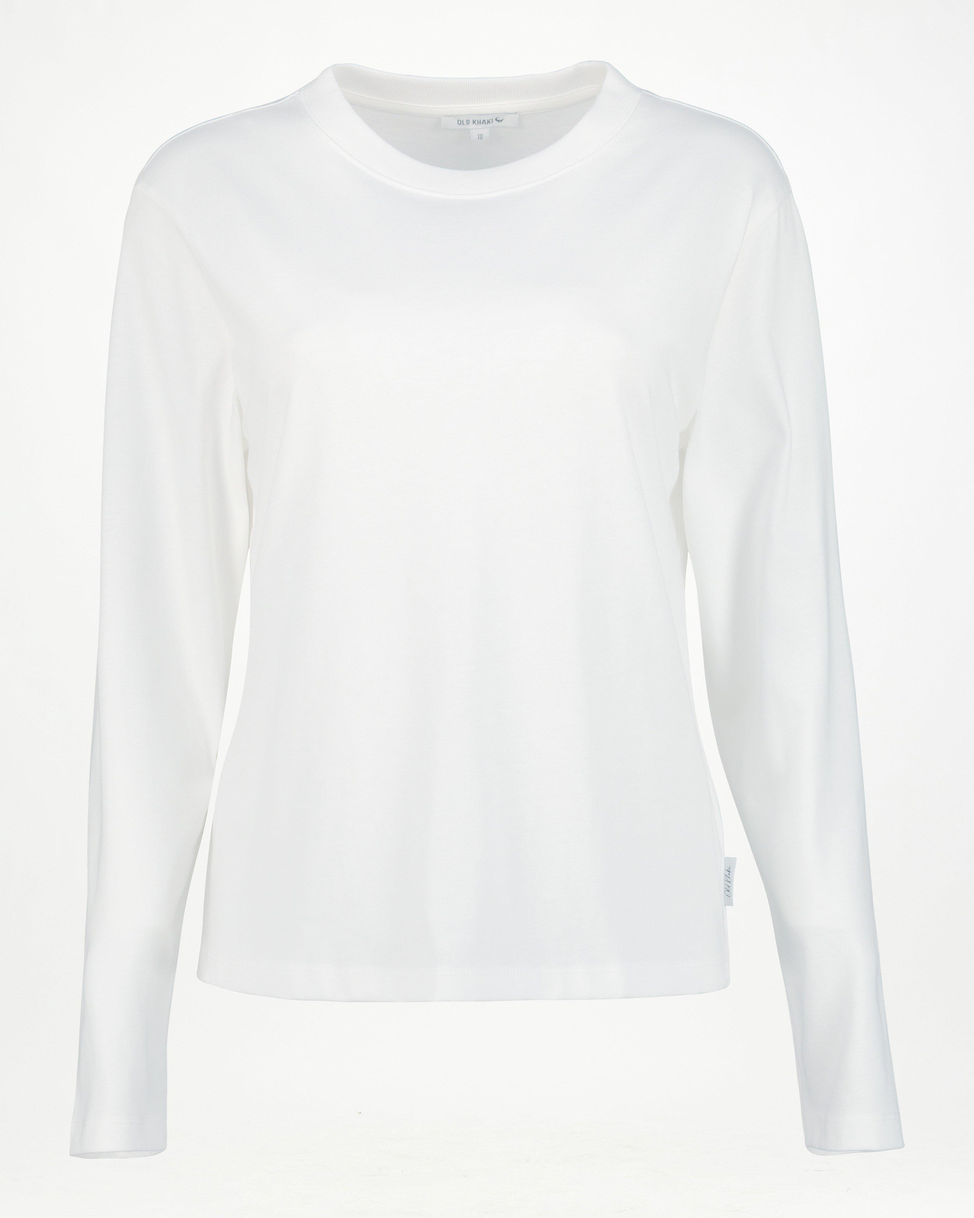 Women’s Zandi Long Sleeve Knit Top -  White