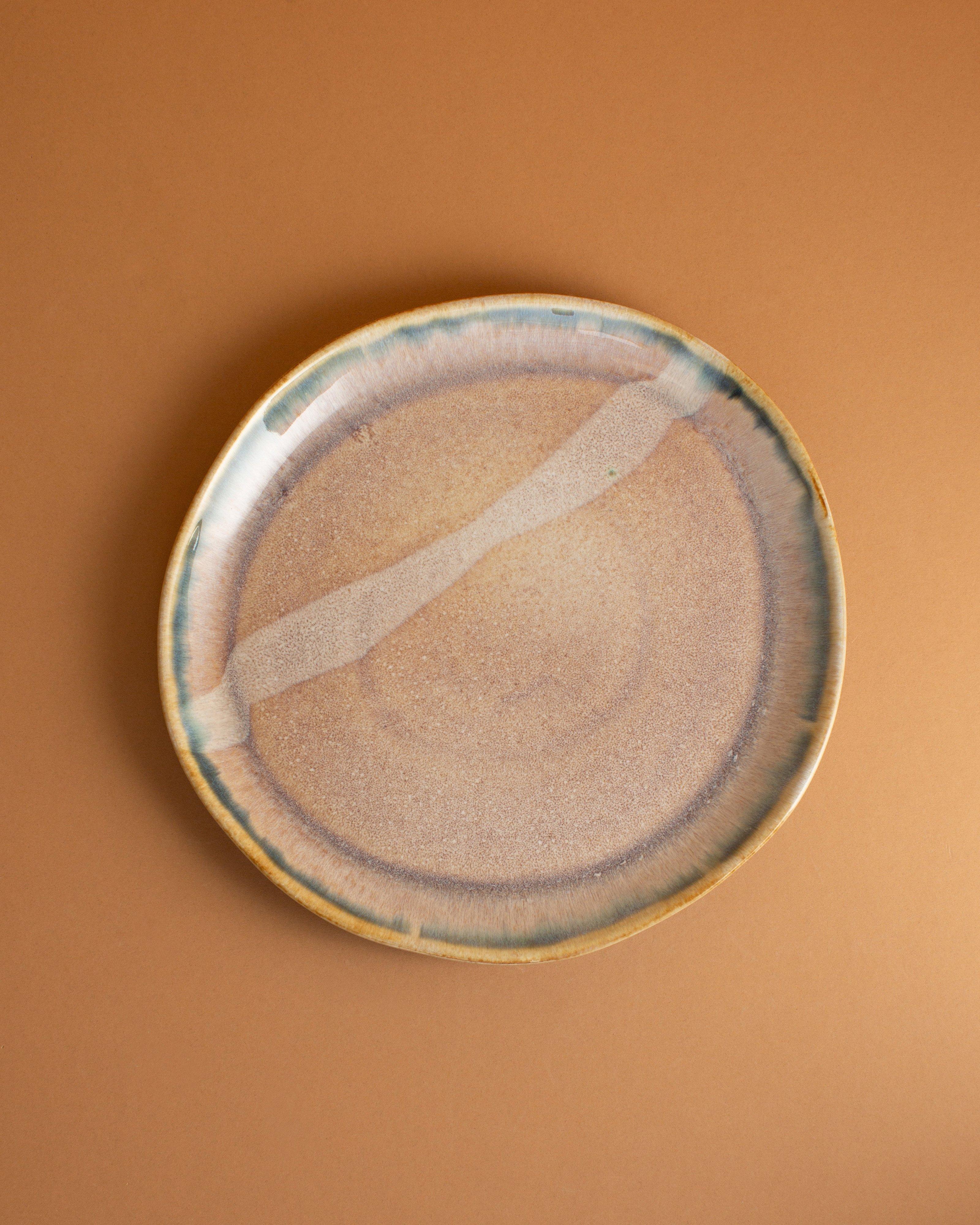 Cleo Ceramic Dinner Plate -  Pink