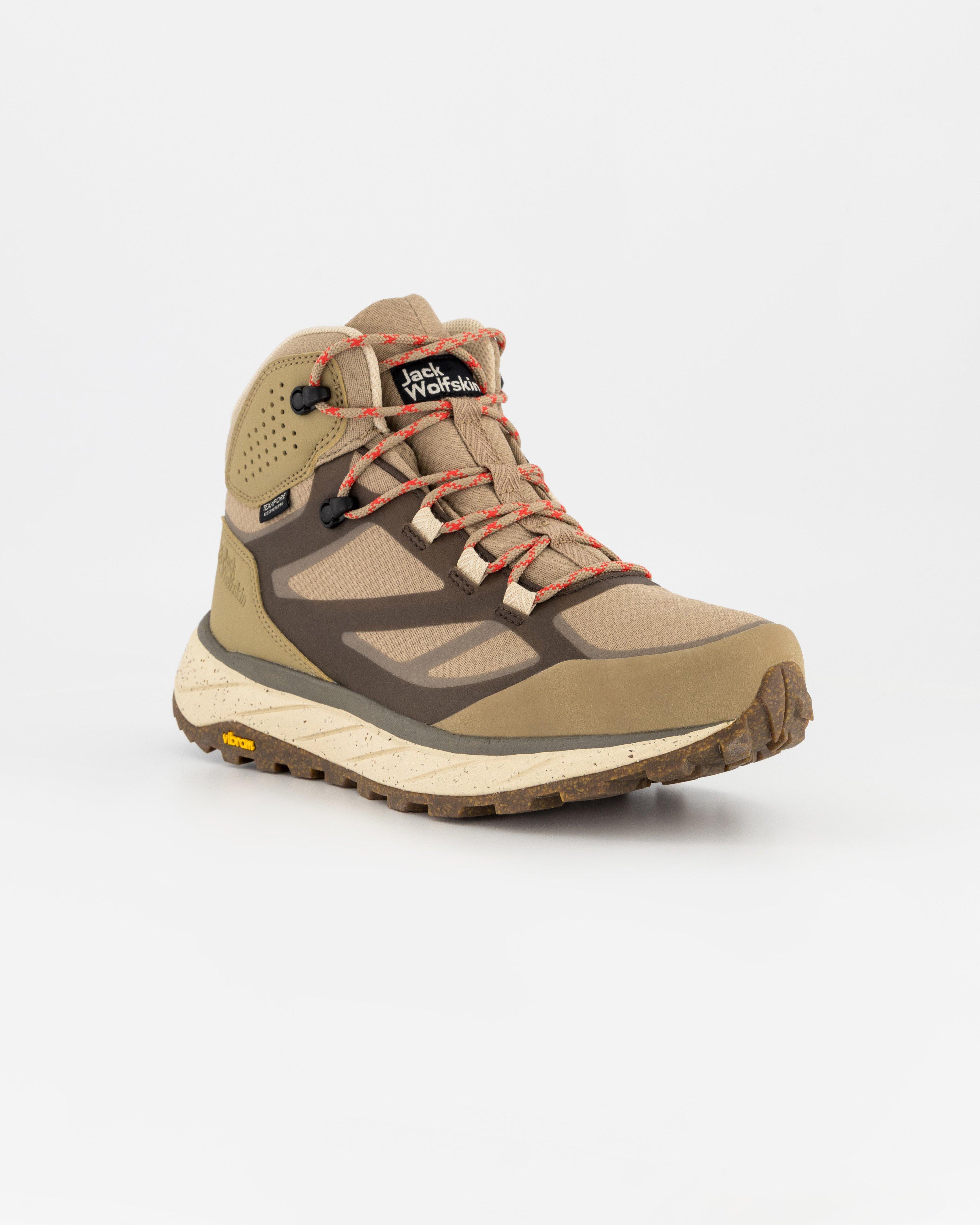 Jack Wolfskin Women’s Terraventure Texapore Mid Hiking Boots -  Brown