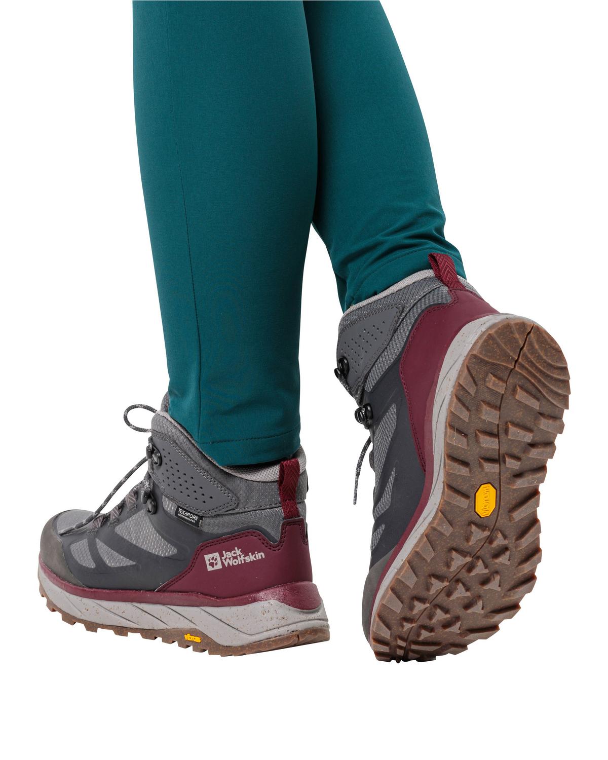 Jack Wolfskin Women’s Terraventure Texapore Mid Hiking Boots -  Brown