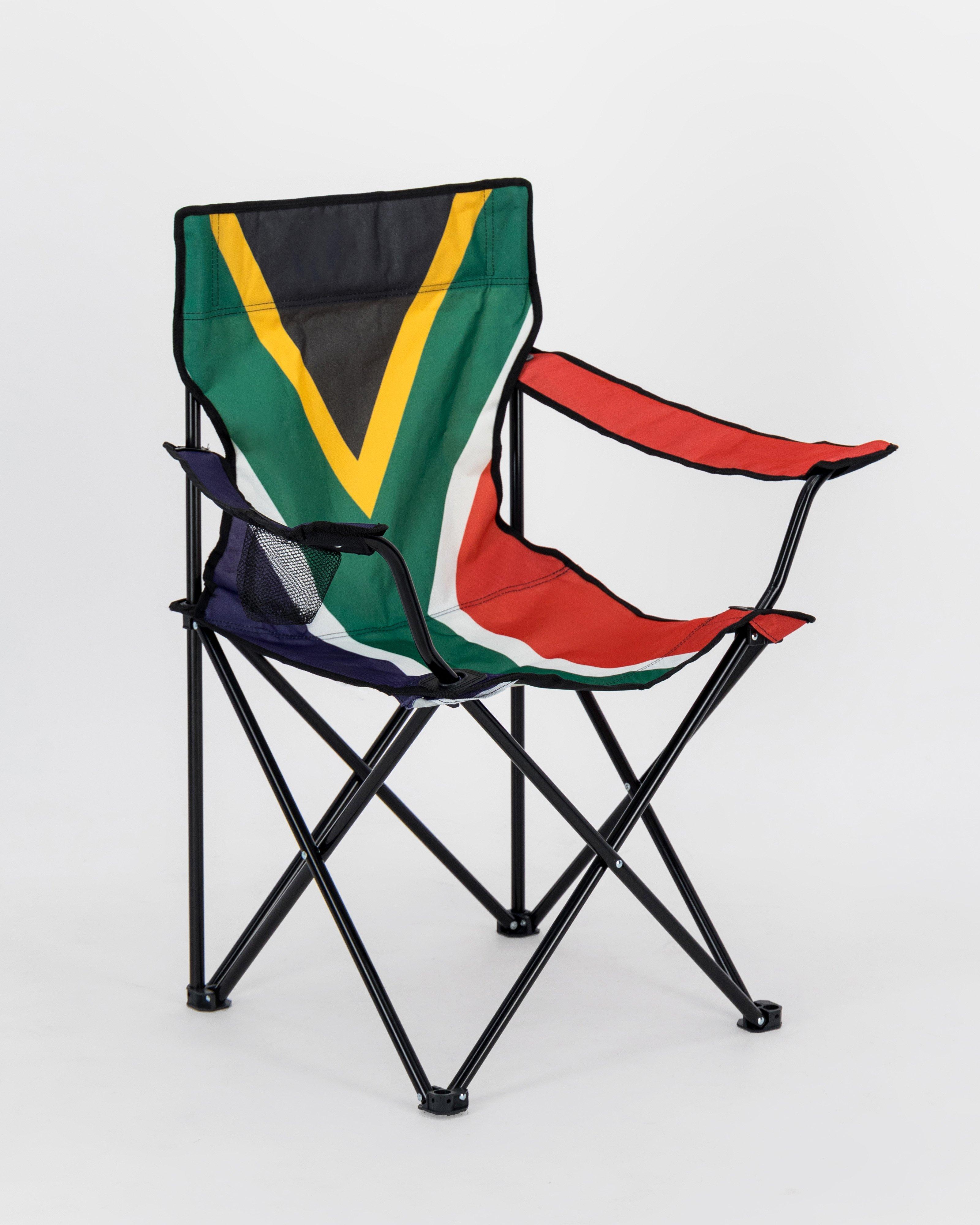 Afritrail SA Flag Camp Chair Cape Union Mart