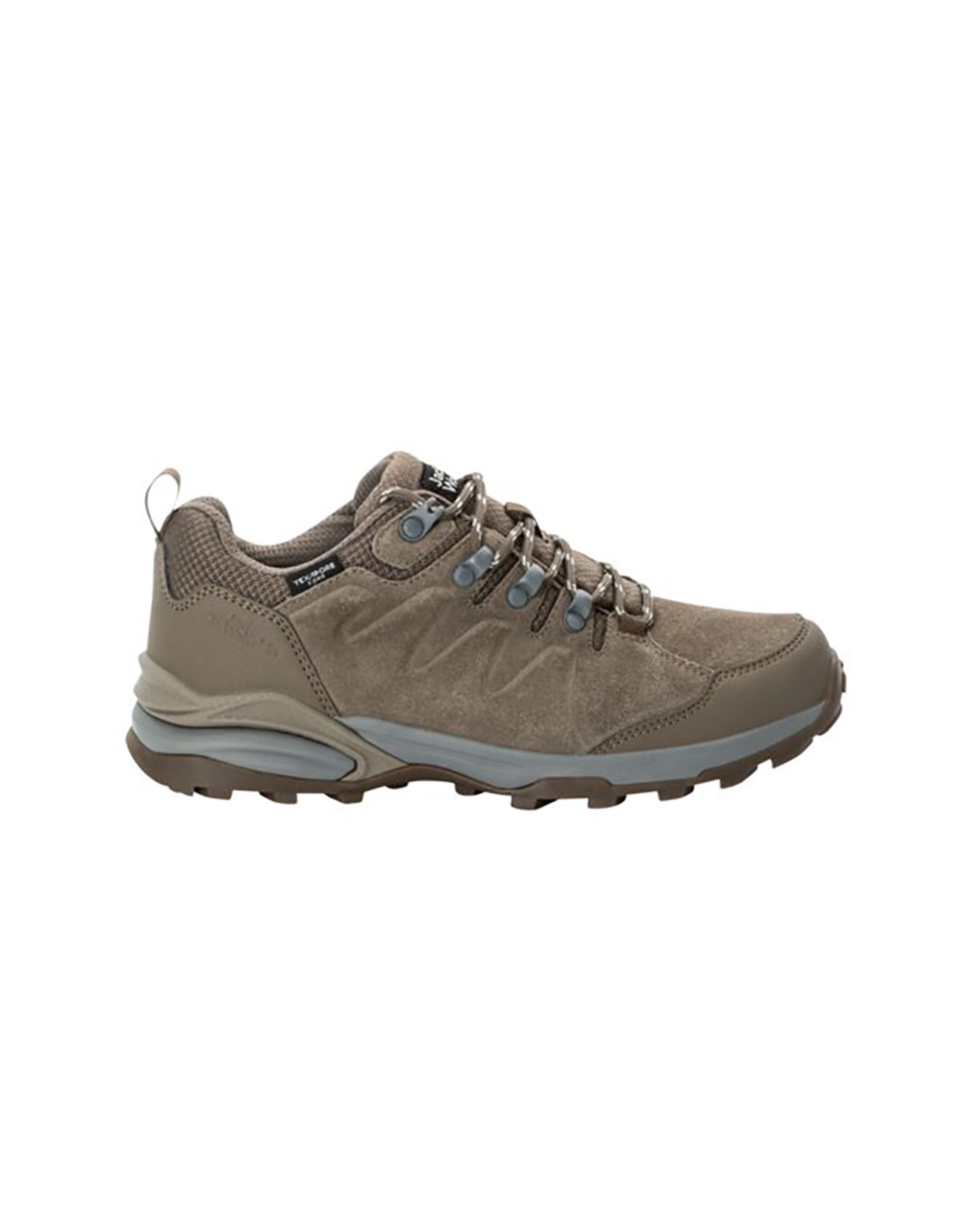 Jack Wolkfskin Women’s Refugio Texapore Low Hiking Shoes -  Brown
