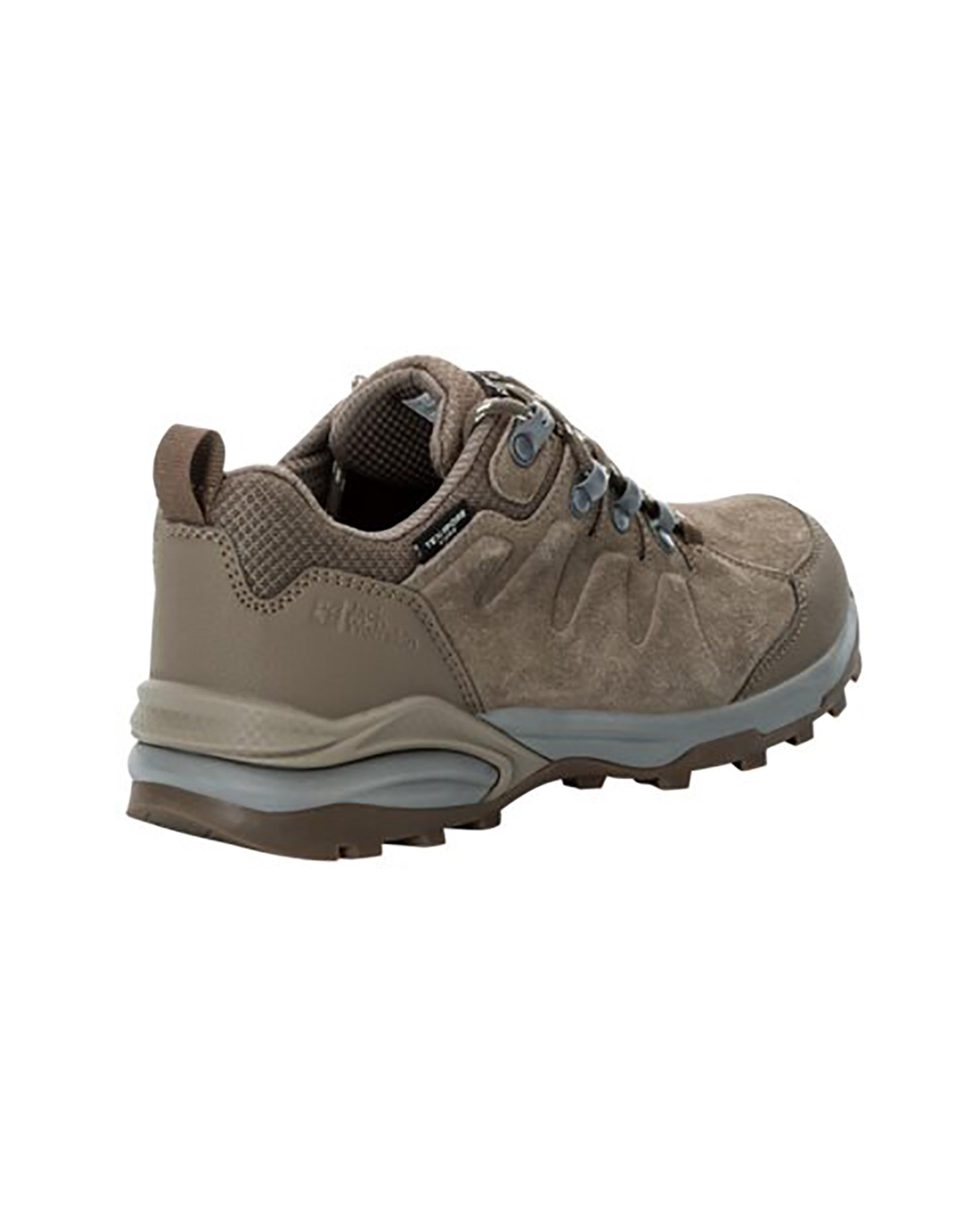 Jack Wolkfskin Women’s Refugio Texapore Low Hiking Shoes -  Brown