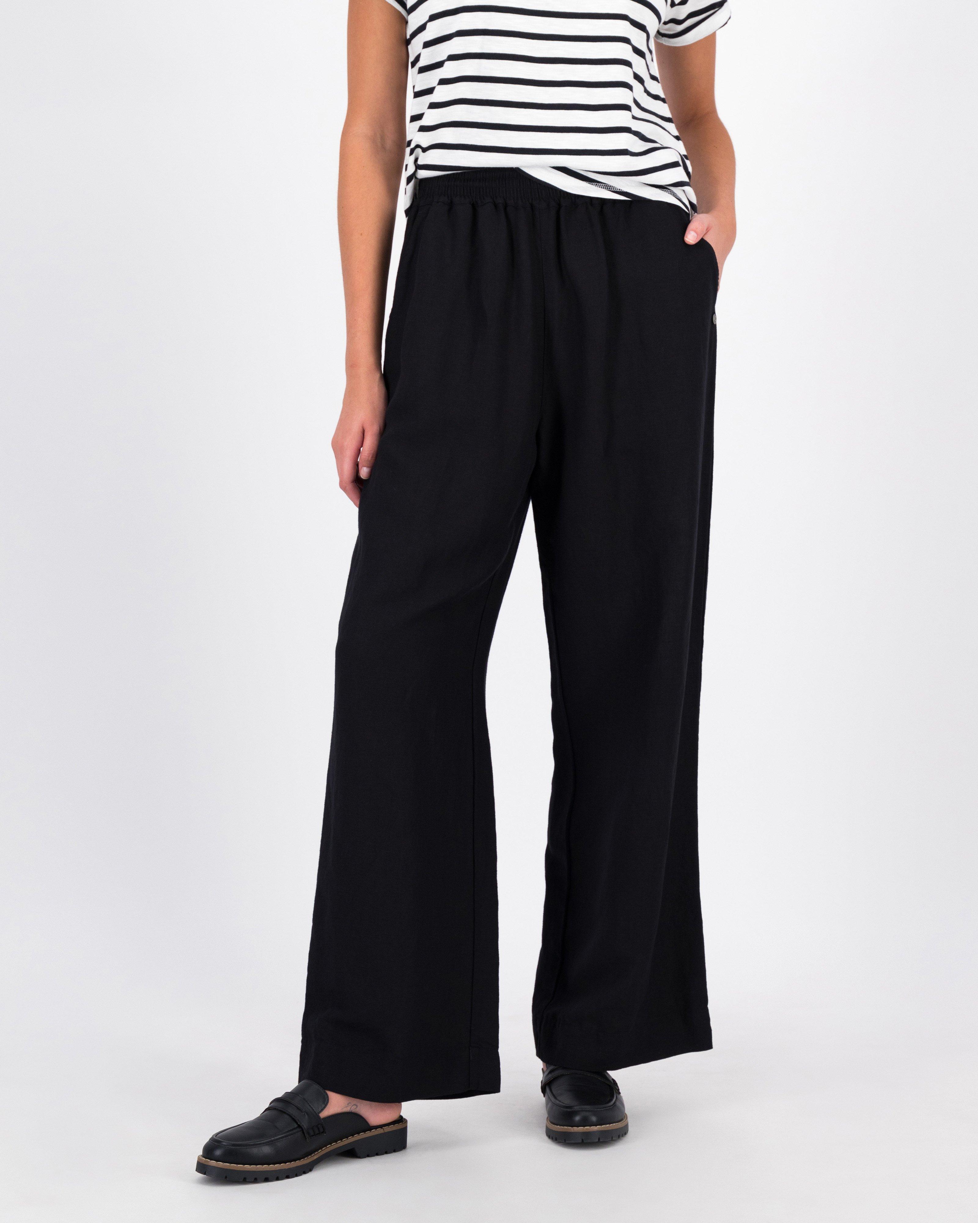 Women’s Anele Pull-On Pants  -  Black