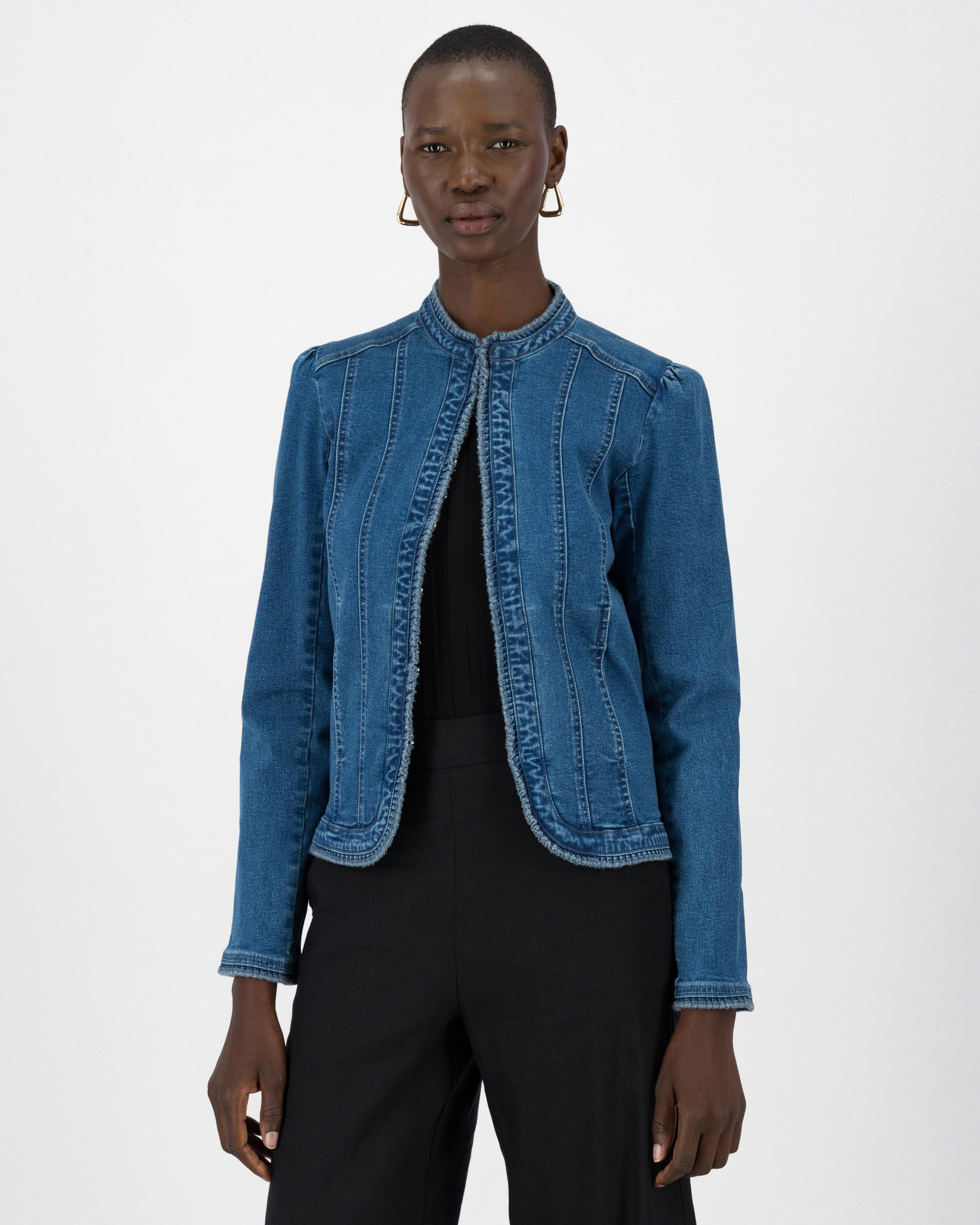 Katalina Denim Jacket -  Mid Blue