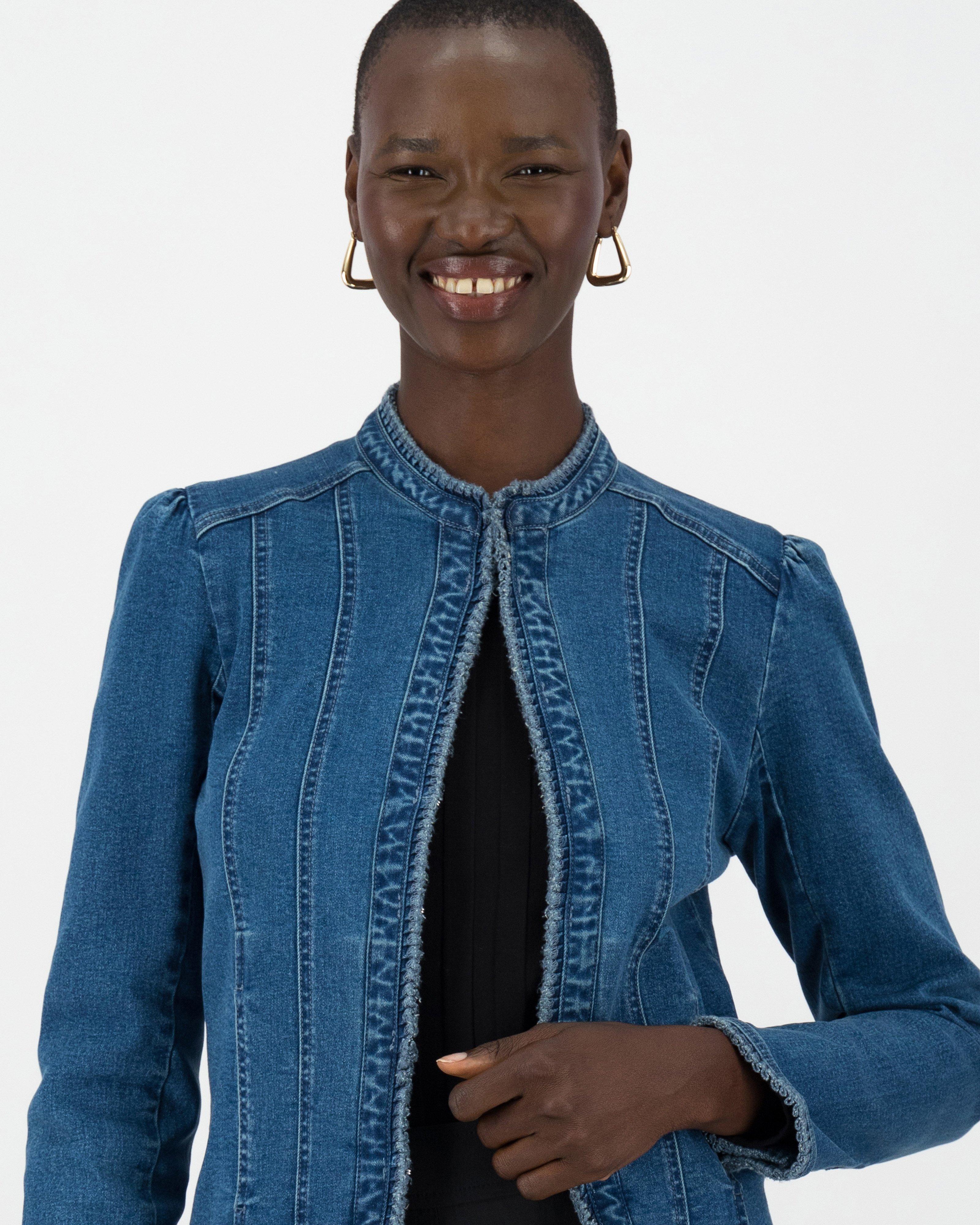 Katalina Denim Jacket -  Mid Blue