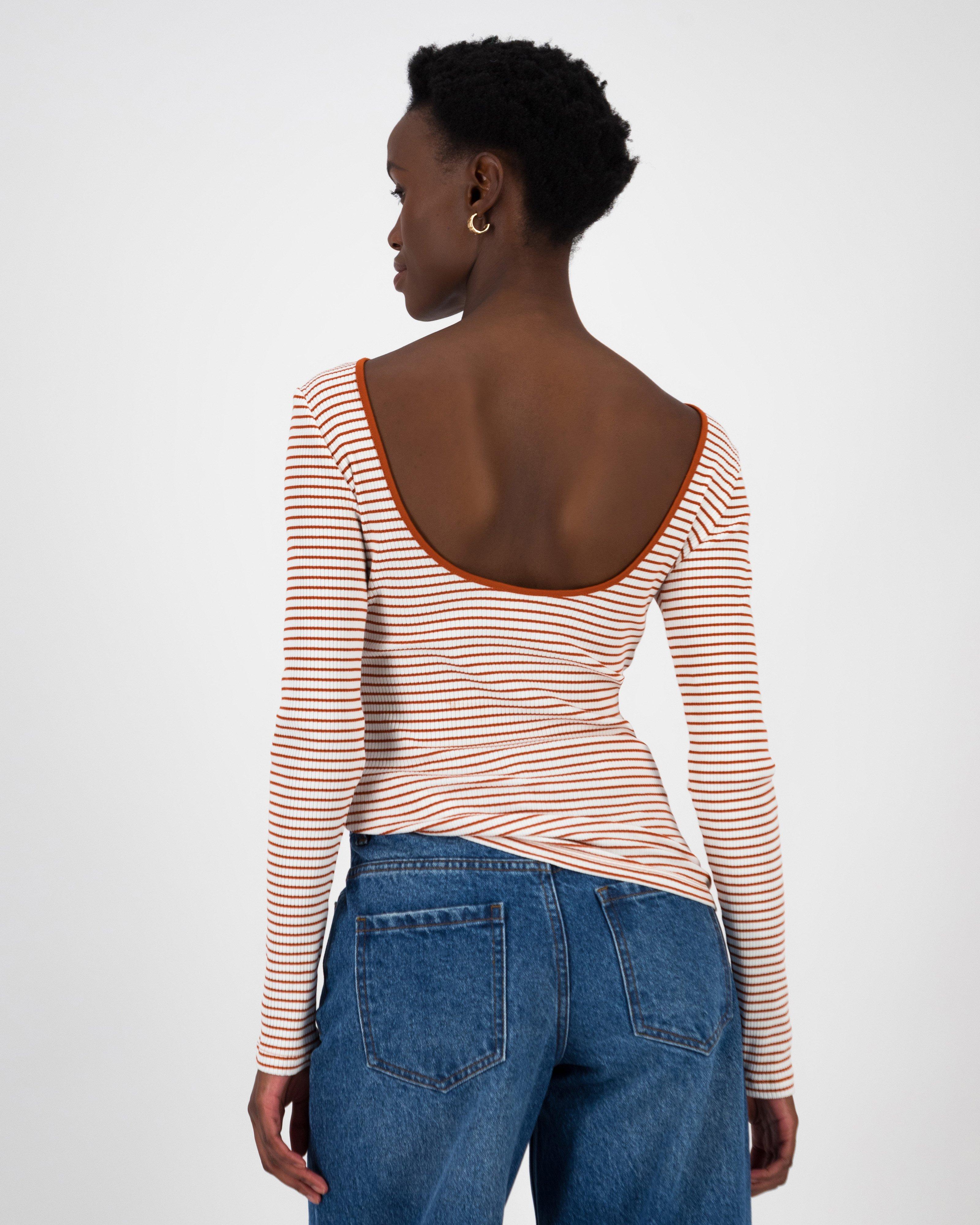 Skylar Striped Top - Poetry Clothing Store