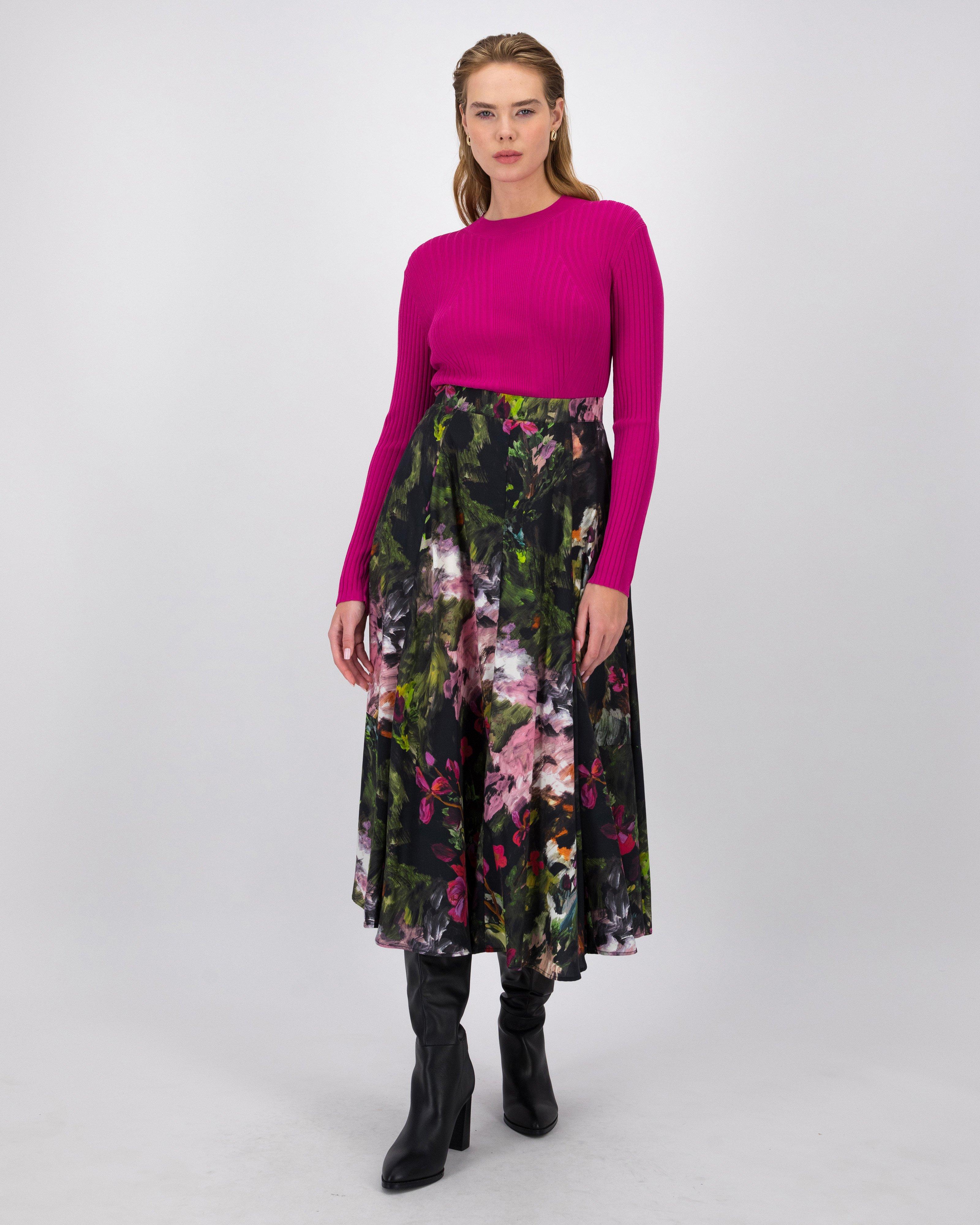 Ange Knitted Top -  Pink