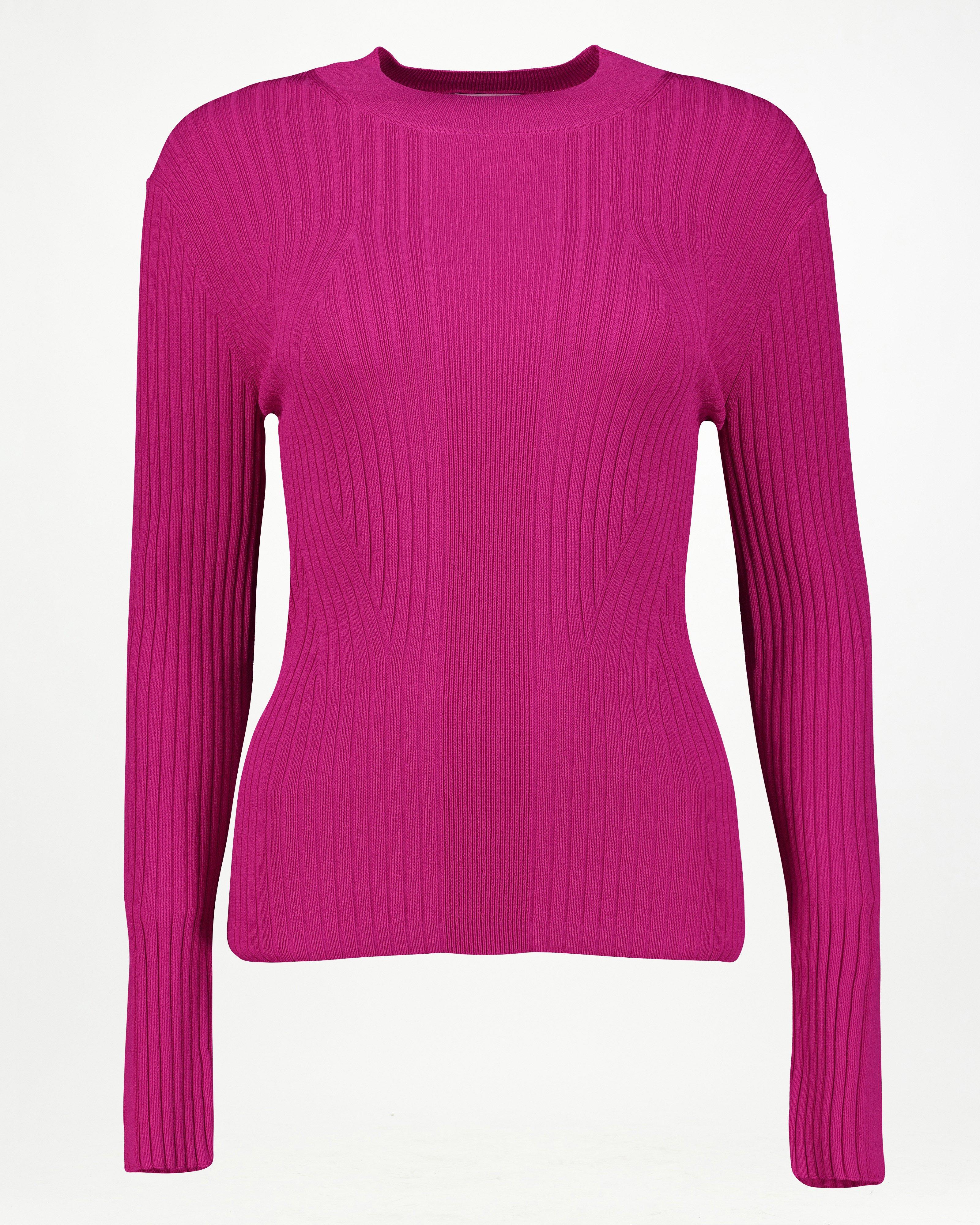 Ange Knitted Top -  Pink