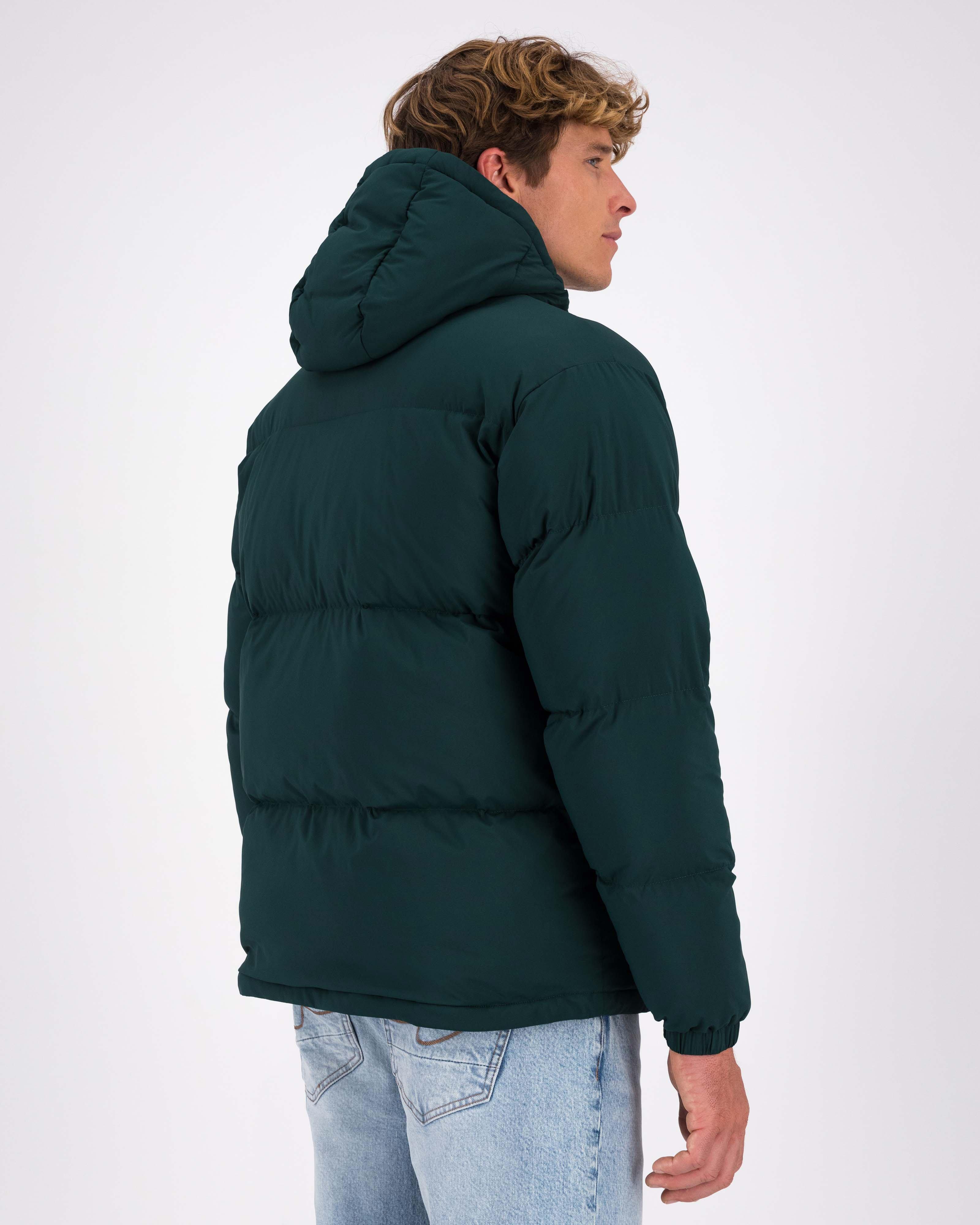 Men’s Burke Hooded Puffer Jacket | Old Khaki