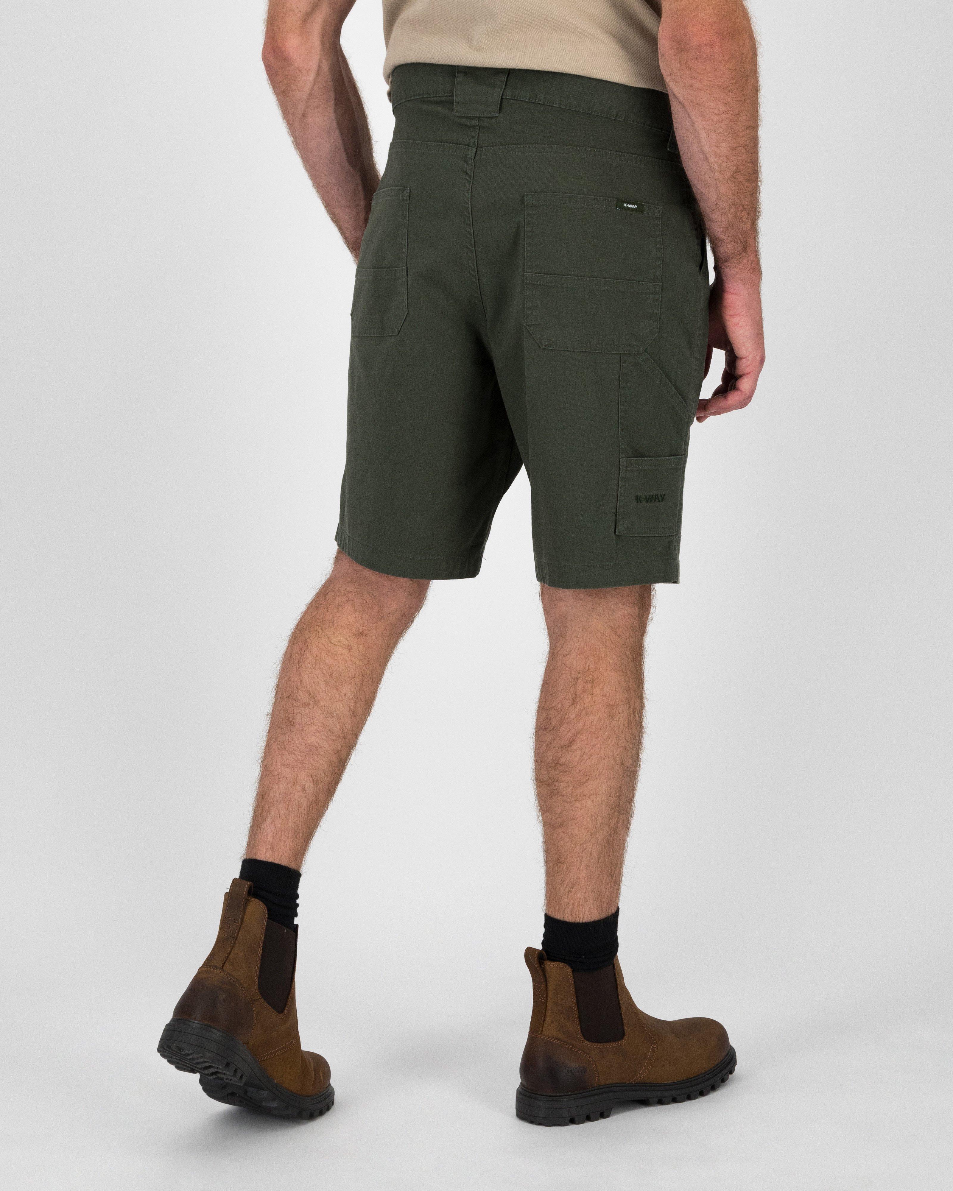 K-Way Elements Men’s James Carpenter Shorts -  Olive