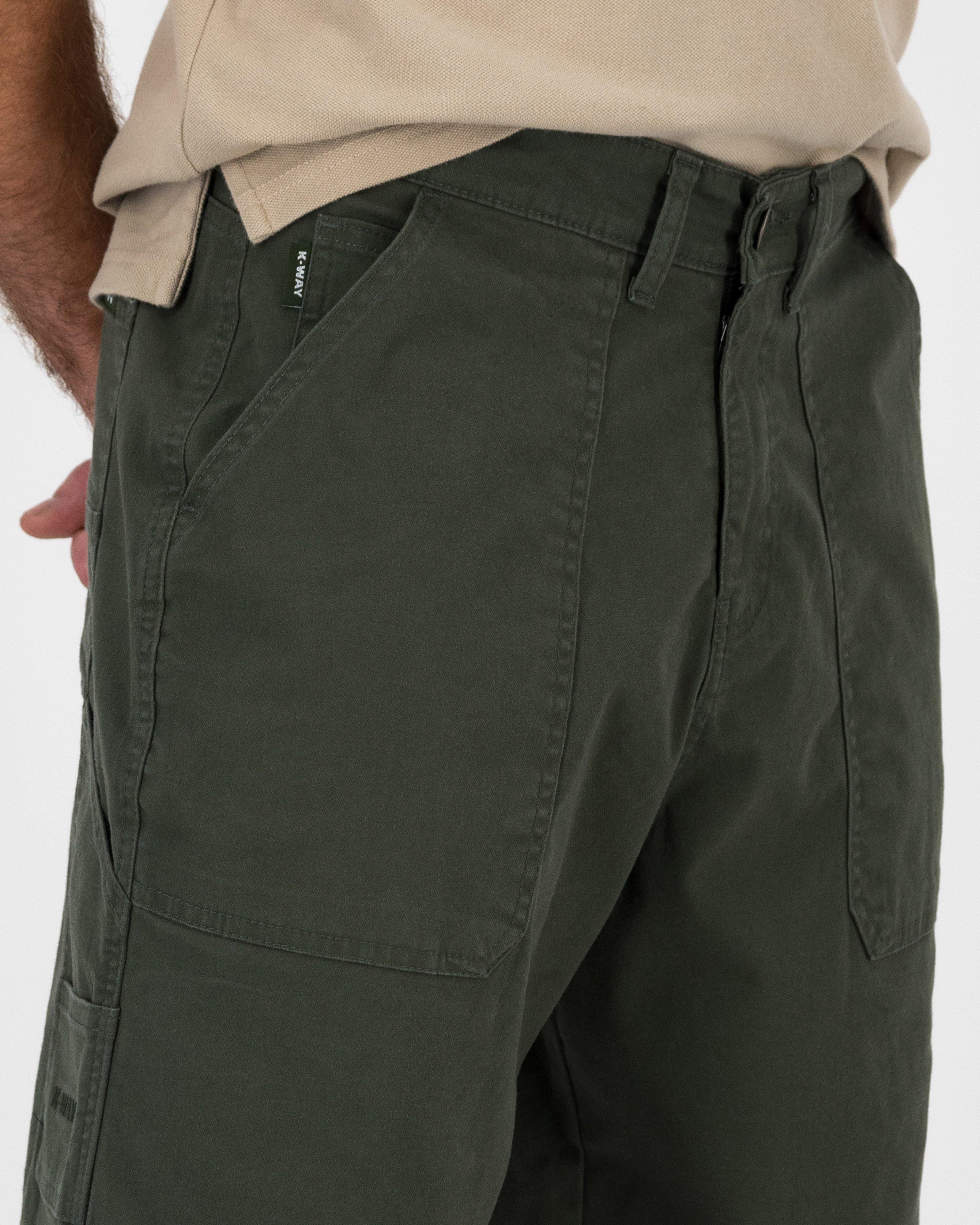 K-Way Elements Men’s James Carpenter Shorts -  Olive