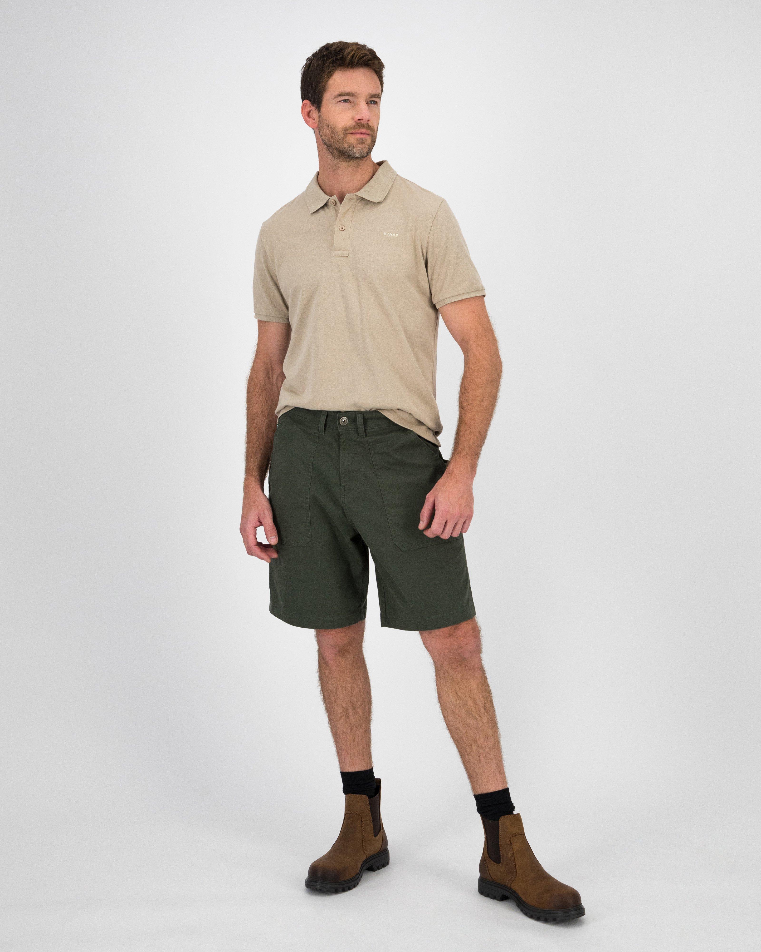 K-Way Elements Men’s James Carpenter Shorts -  Olive