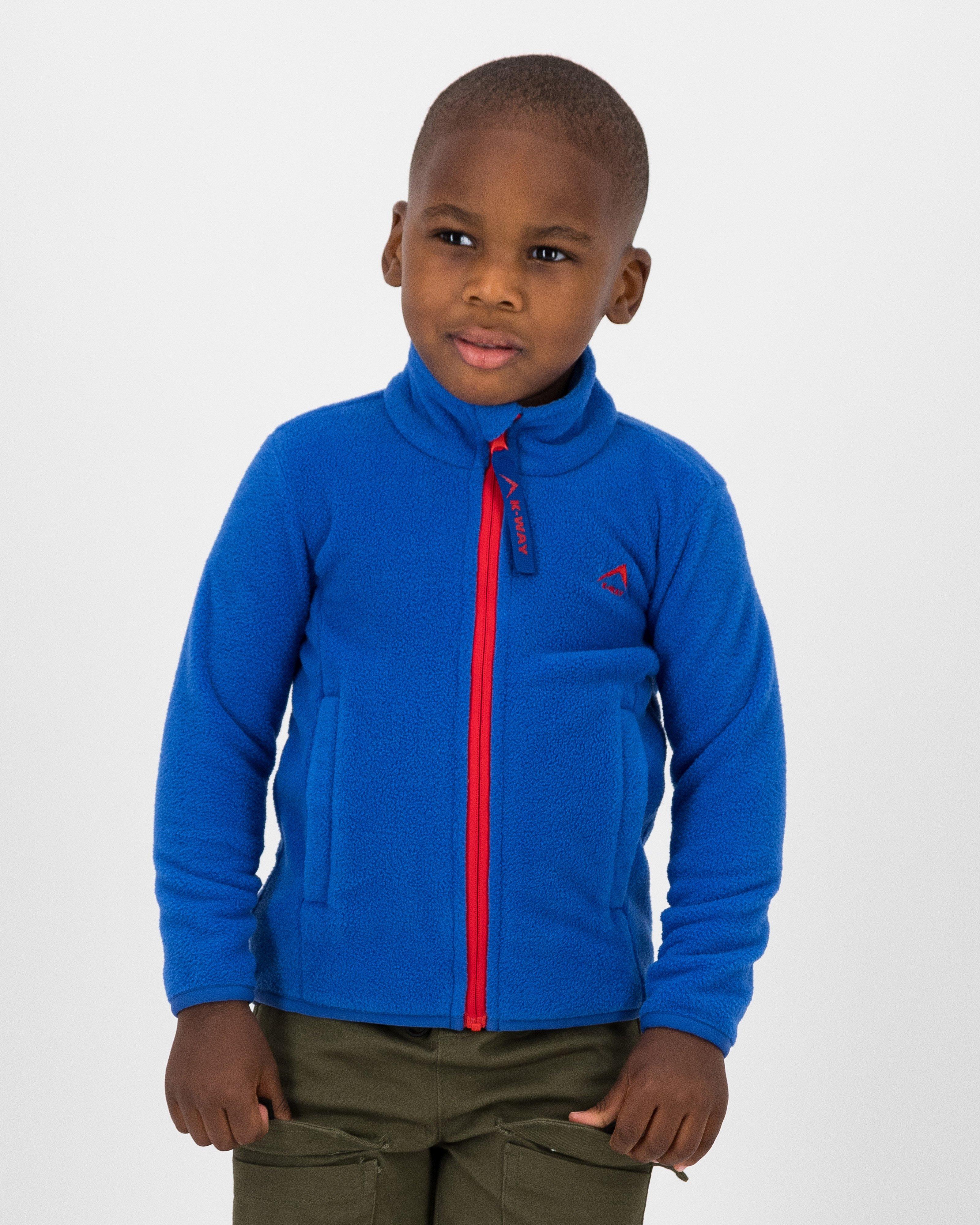 K Way Kids Basic Full Zip Fleece Jacket Cape Union Mart