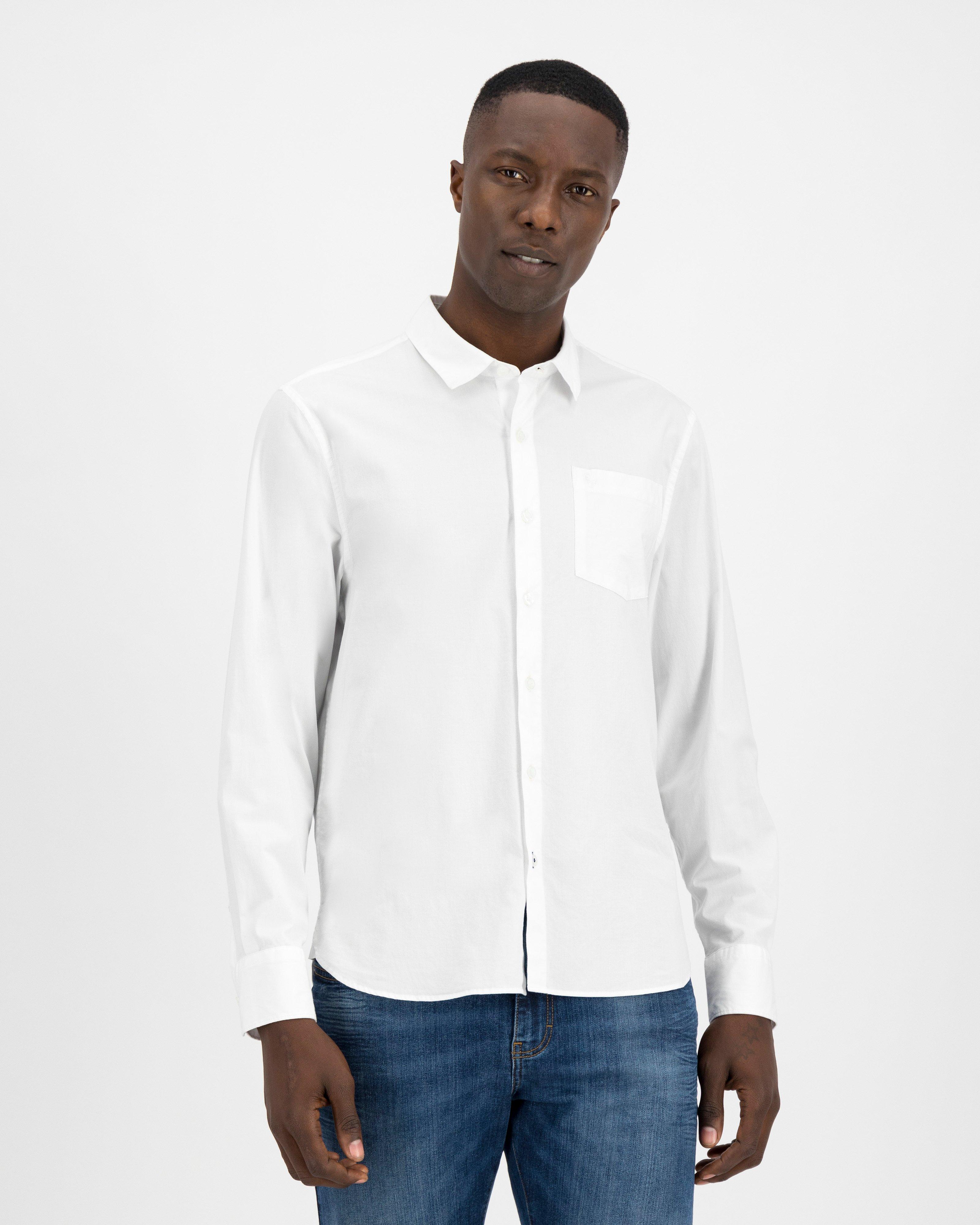 Old Khaki Men’s Andi Regular Fit Shirt -  White