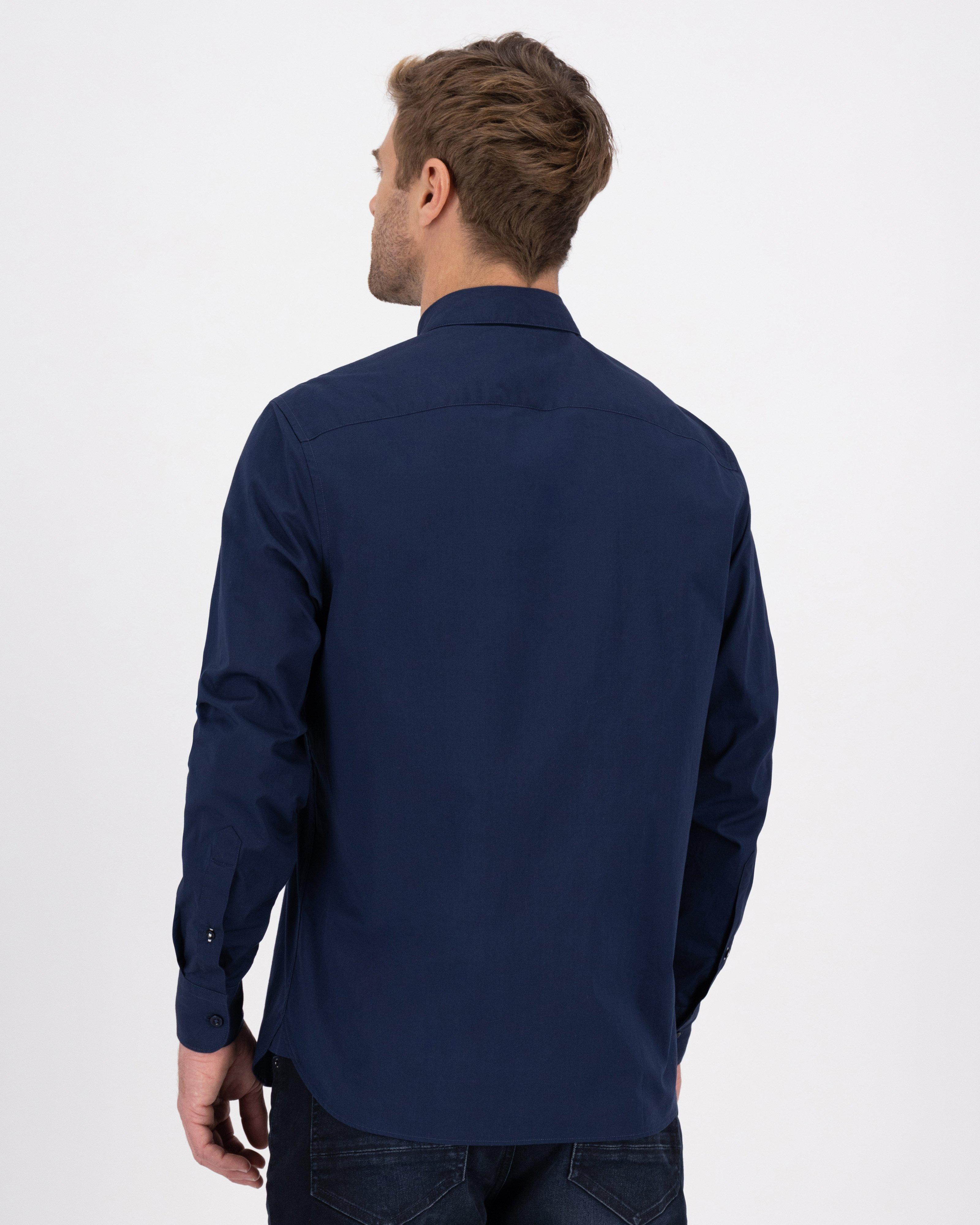 Old Khaki Men’s Andi Regular Fit Shirt -  Navy