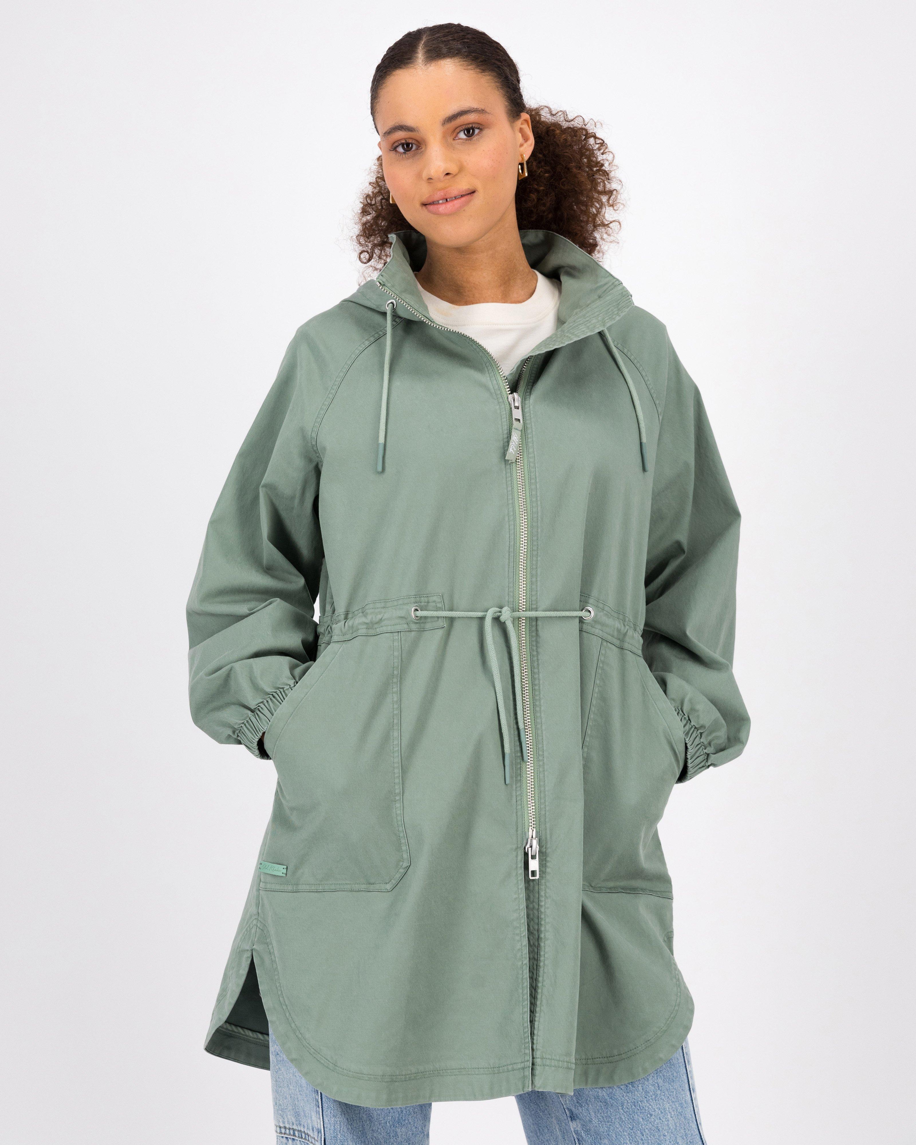 Women’s Thembi Mid-Length Parka -  Sage